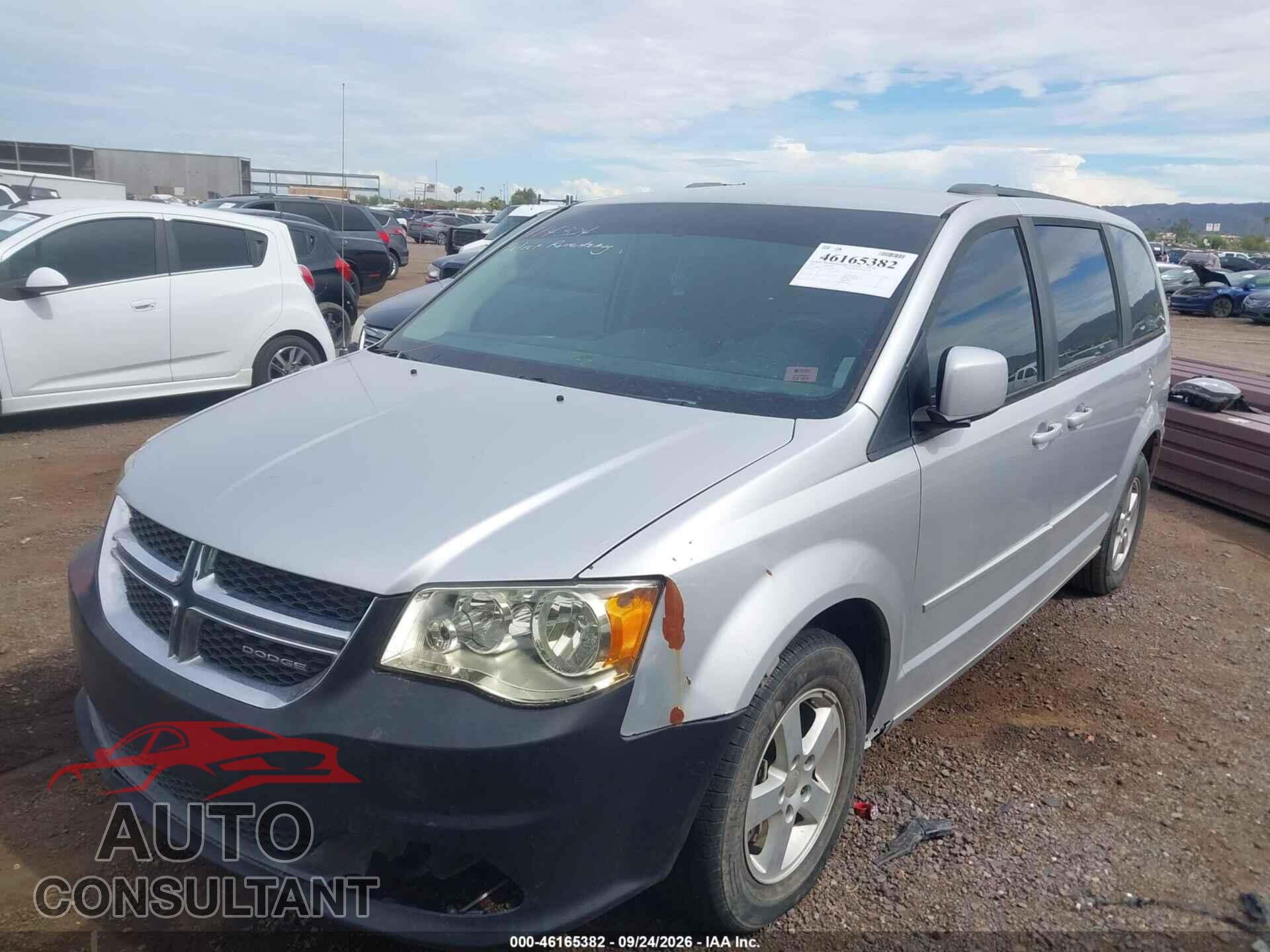 DODGE GRAND CARAVAN 2012 - 2C4RDGCG3CR114324