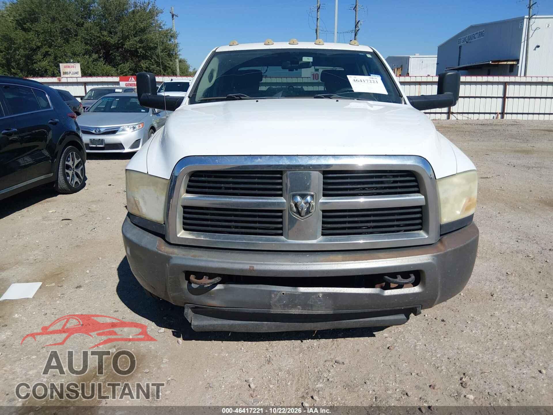 DODGE RAM 3500 2010 - 3D73M4CL3AG169432