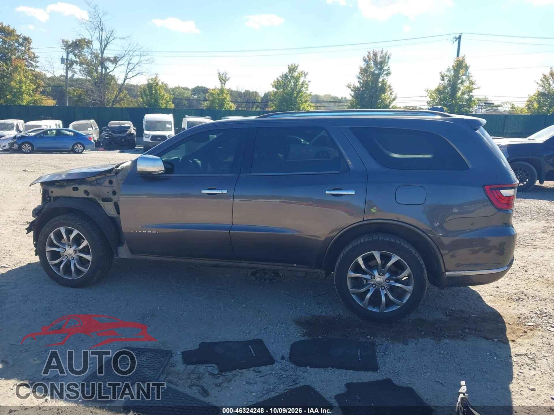 DODGE DURANGO 2016 - 1C4RDJEG8GC460507