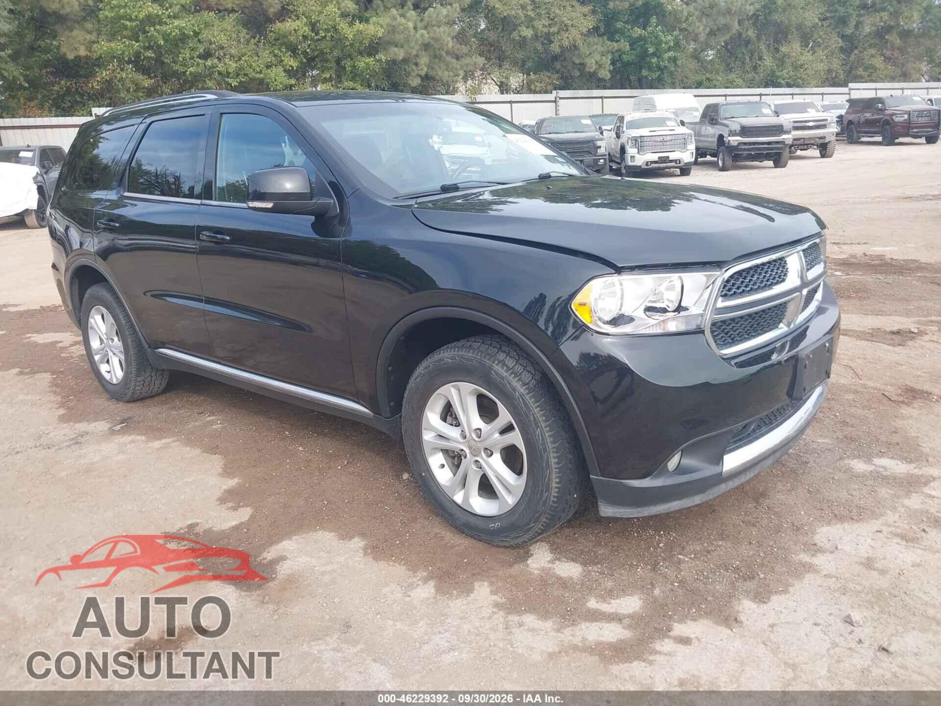 DODGE DURANGO 2012 - 1C4RDHDG6CC257393