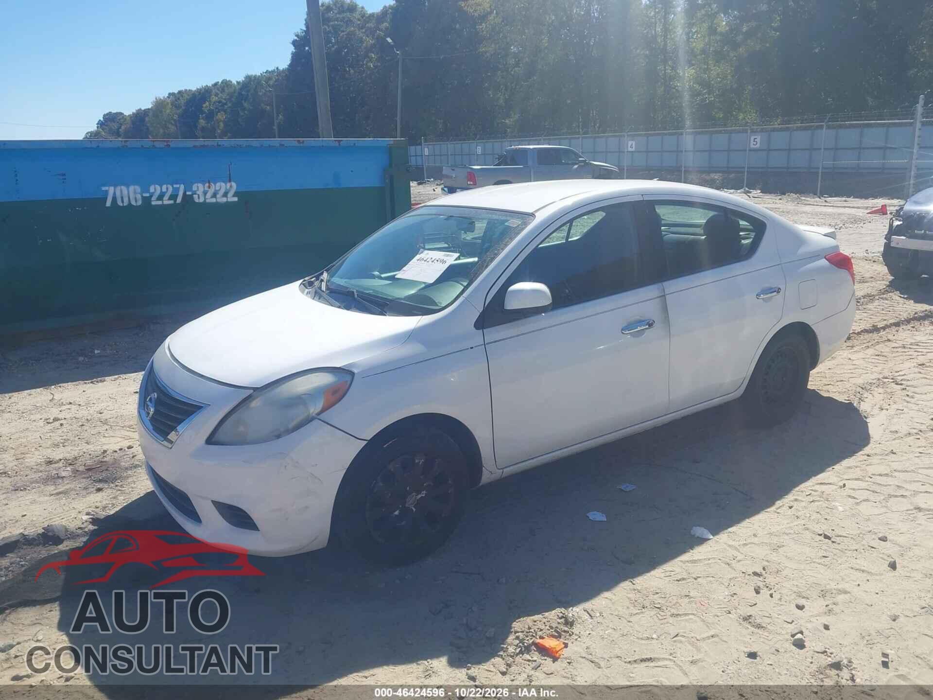 NISSAN VERSA 2014 - 3N1CN7AP1EL860411