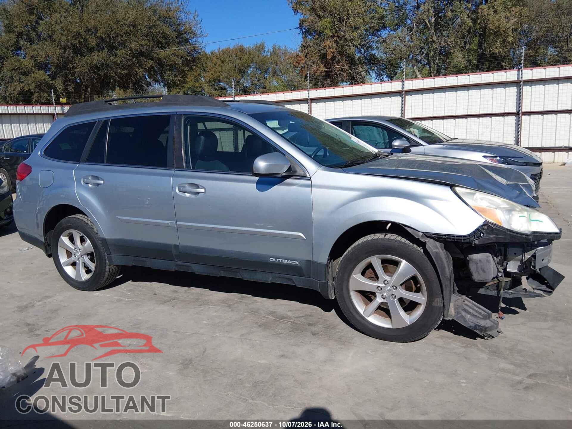 SUBARU OUTBACK 2013 - 4S4BRCKC2D3282522