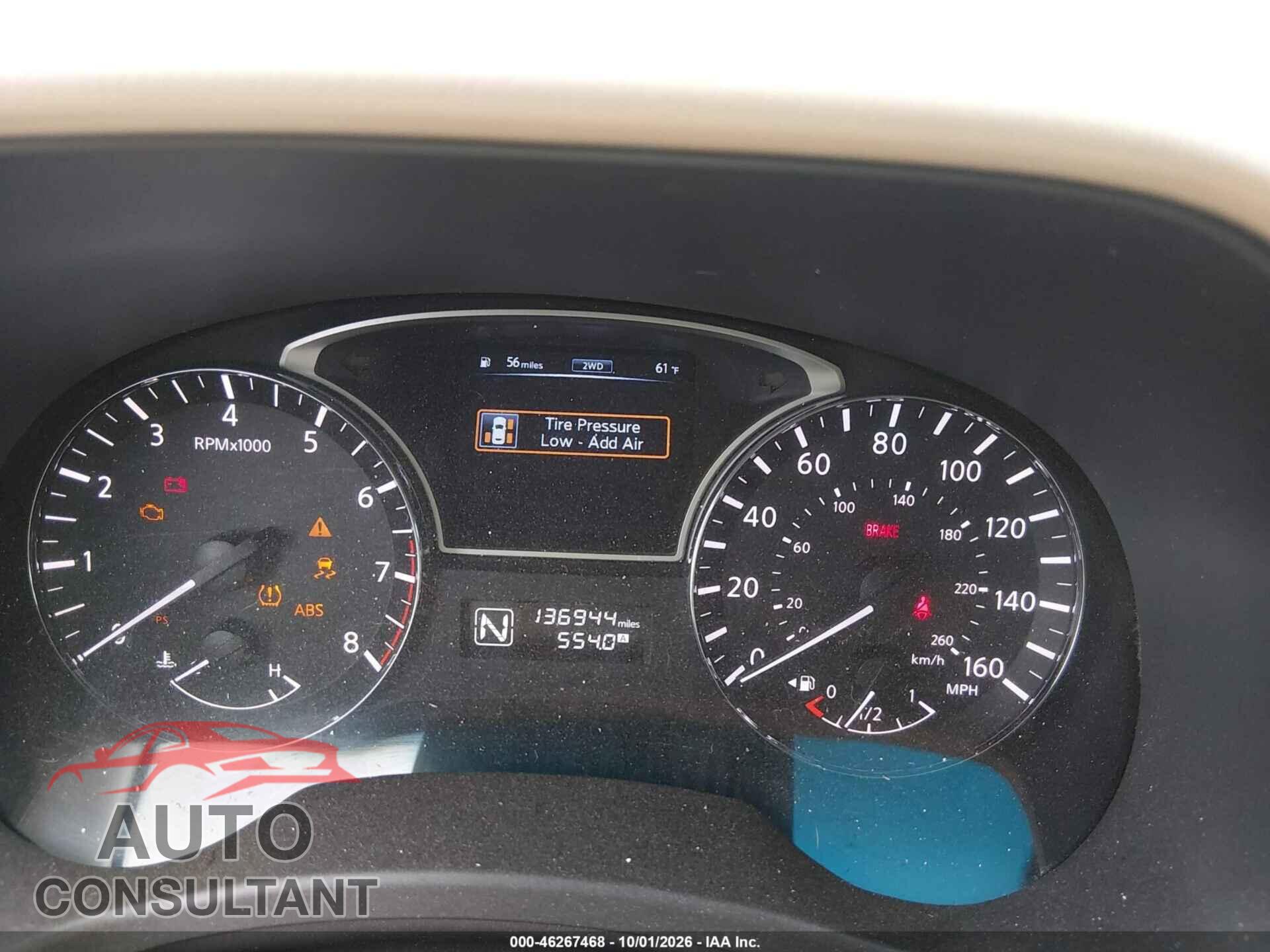 NISSAN PATHFINDER 2014 - 5N1AR2MM3EC706979