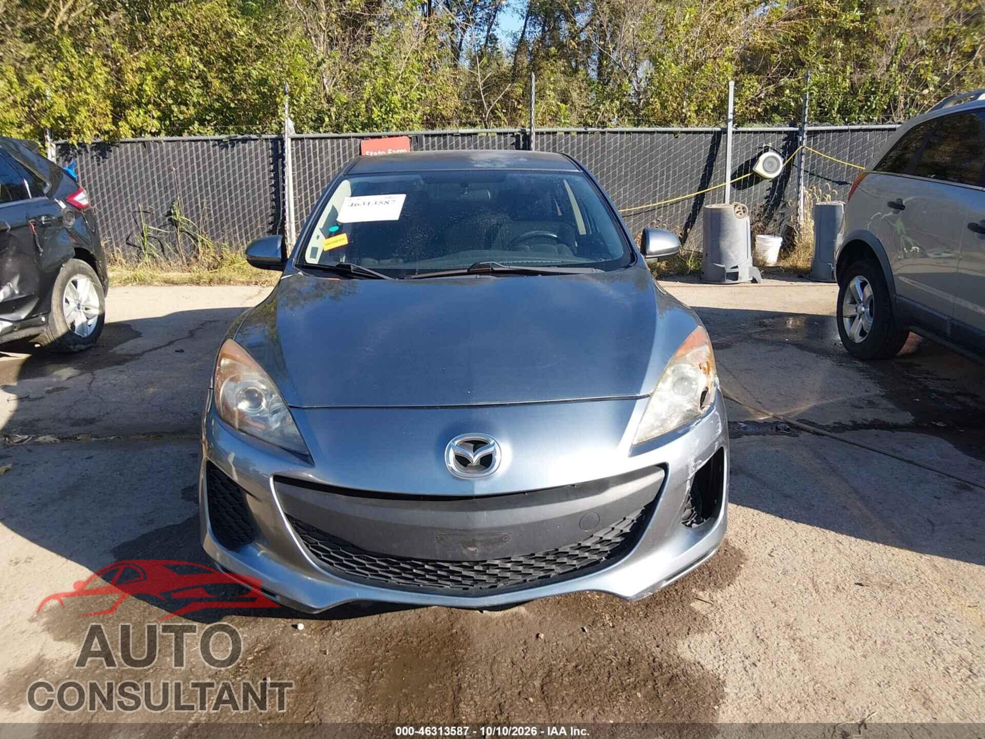 MAZDA MAZDA3 2012 - JM1BL1UF1C1502468