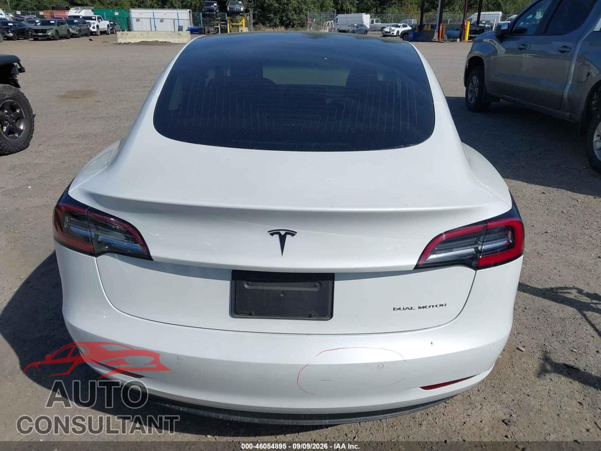 TESLA MODEL 3 2020 - 5YJ3E1EB8LF621362