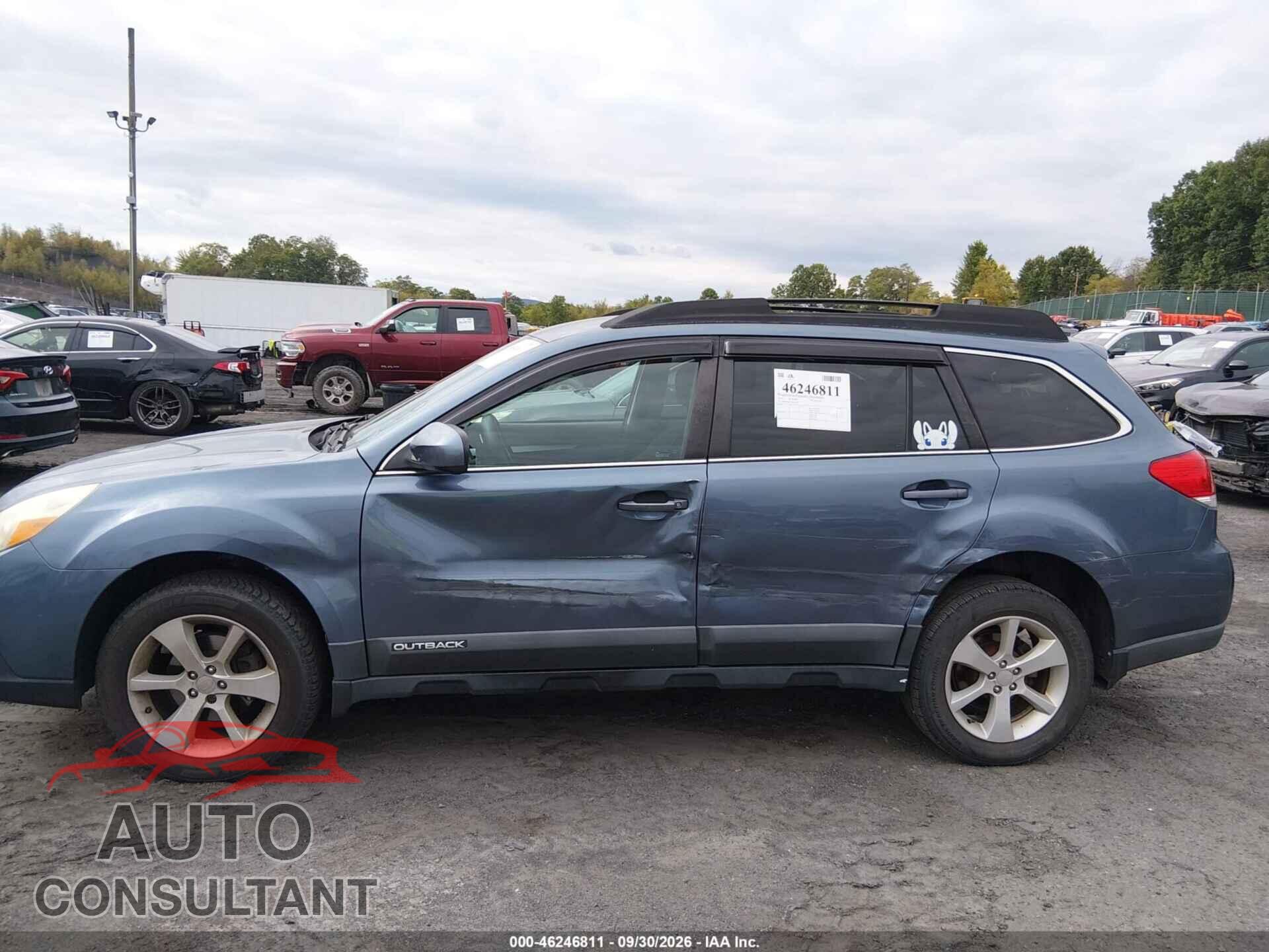 SUBARU OUTBACK 2014 - 4S4BRBCC4E3223630