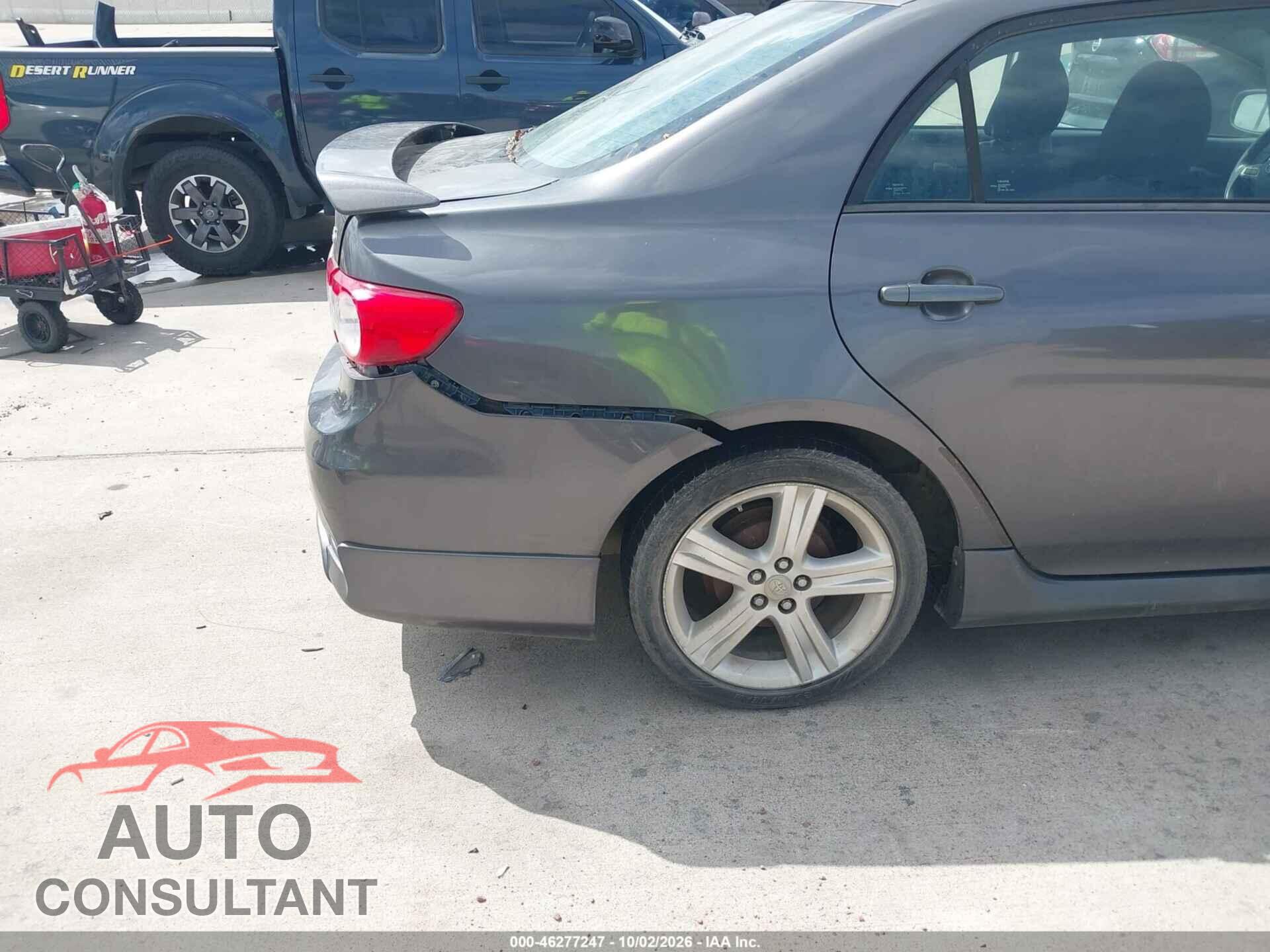 TOYOTA COROLLA 2013 - 5YFBU4EE1DP156875