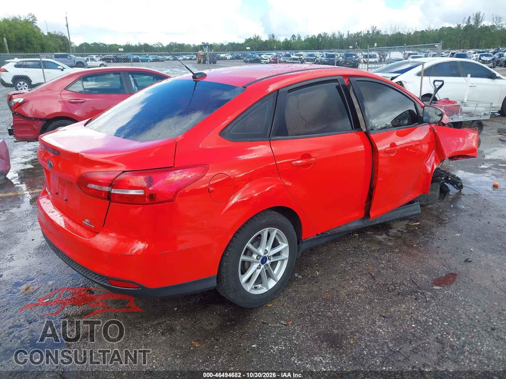 FORD FOCUS 2016 - 1FADP3F29GL371809