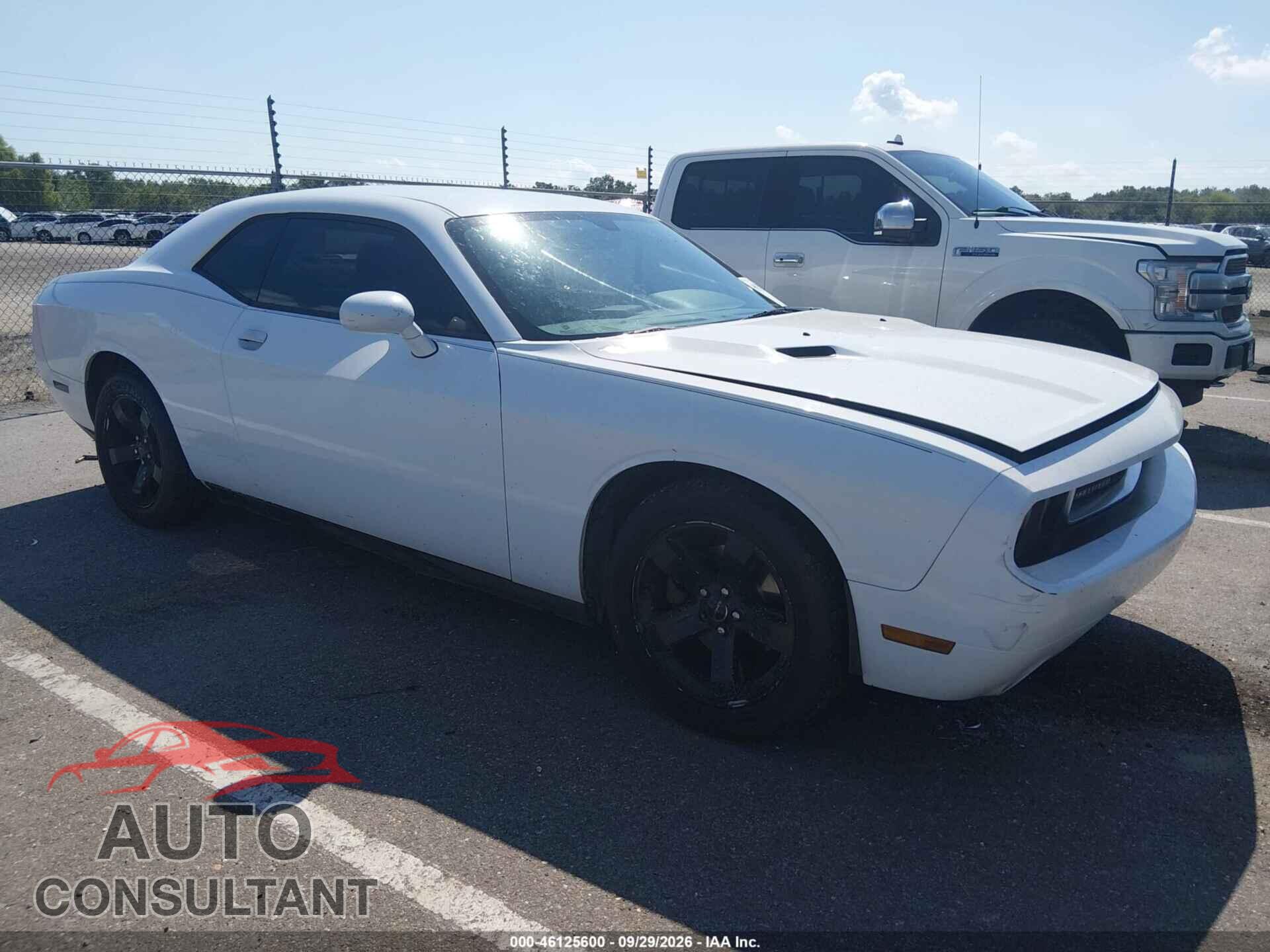 DODGE CHALLENGER 2013 - 2C3CDYAG7DH569512