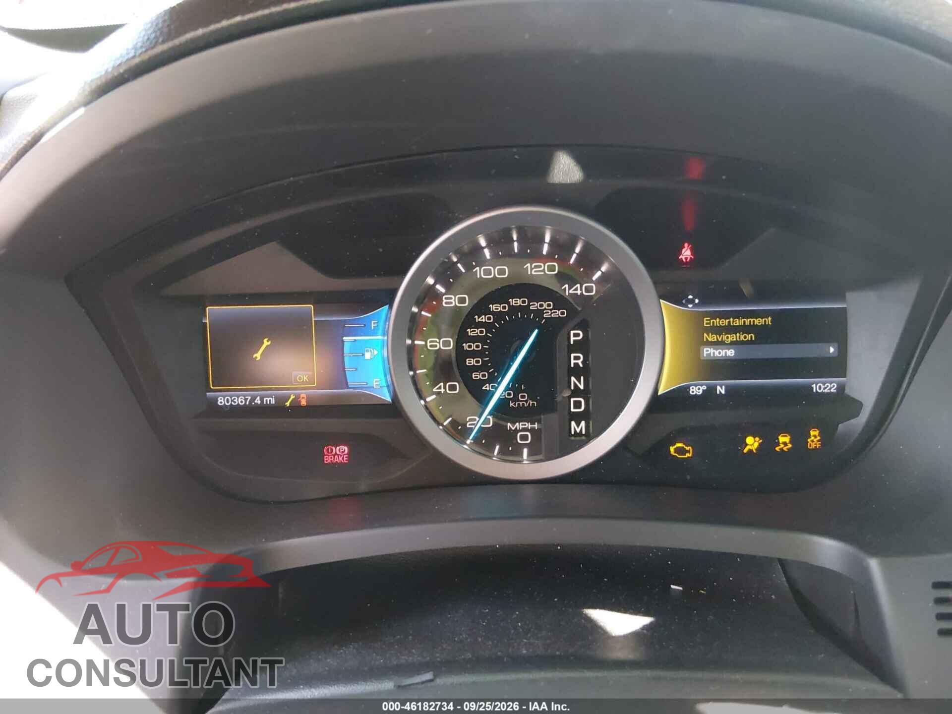 FORD EXPLORER 2014 - 1FM5K7F81EGA80344