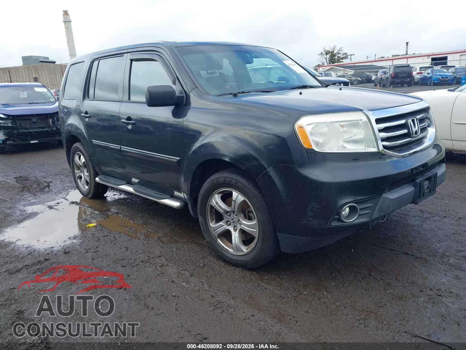 HONDA PILOT 2012 - 5FNYF4H58CB024674