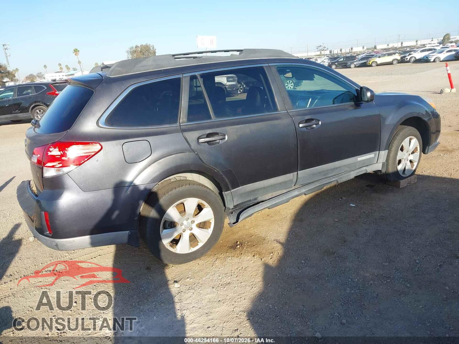SUBARU OUTBACK 2011 - 4S4BRCKC8B3337214