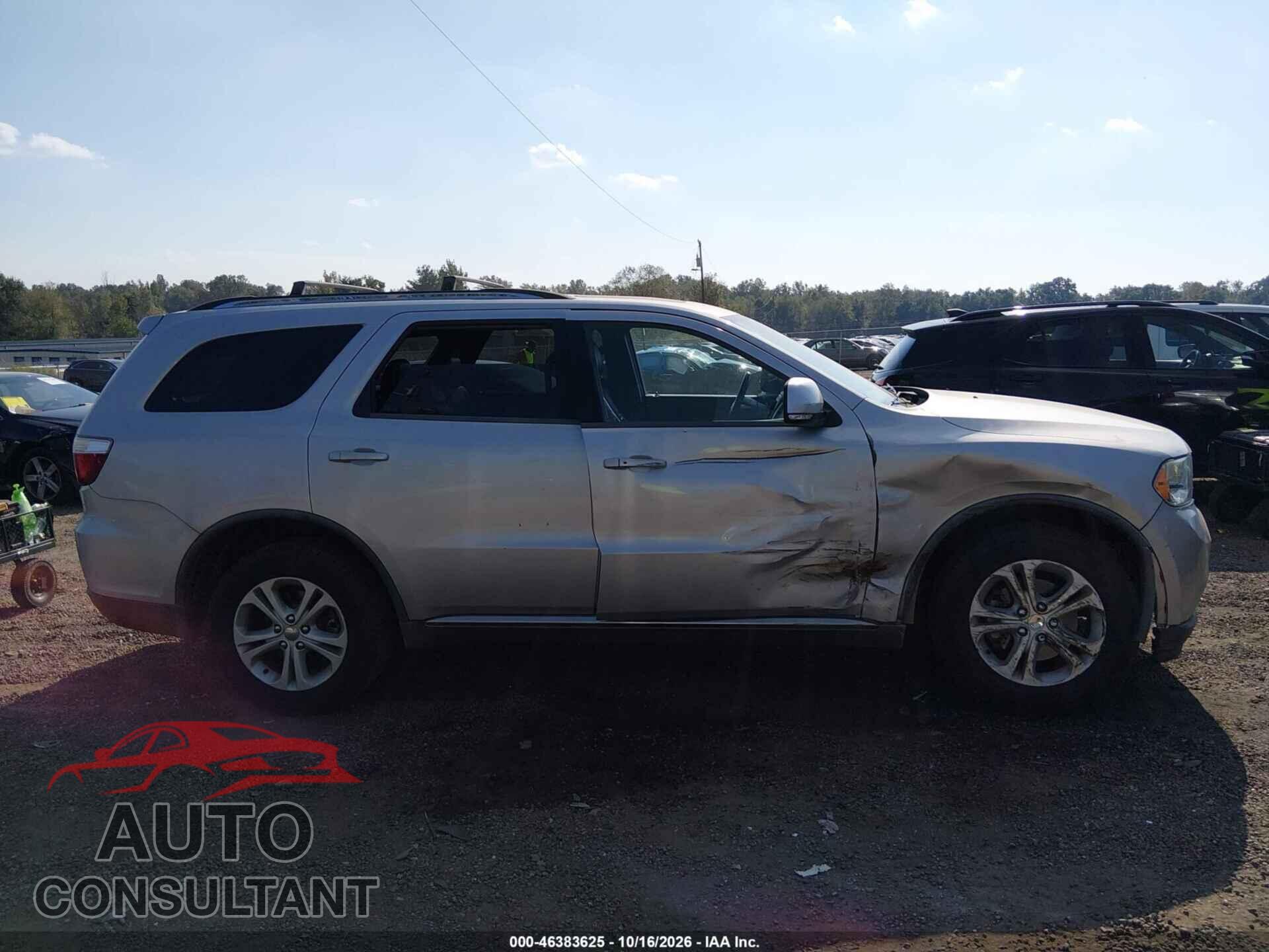DODGE DURANGO 2012 - 1C4RDHDG0CC120319
