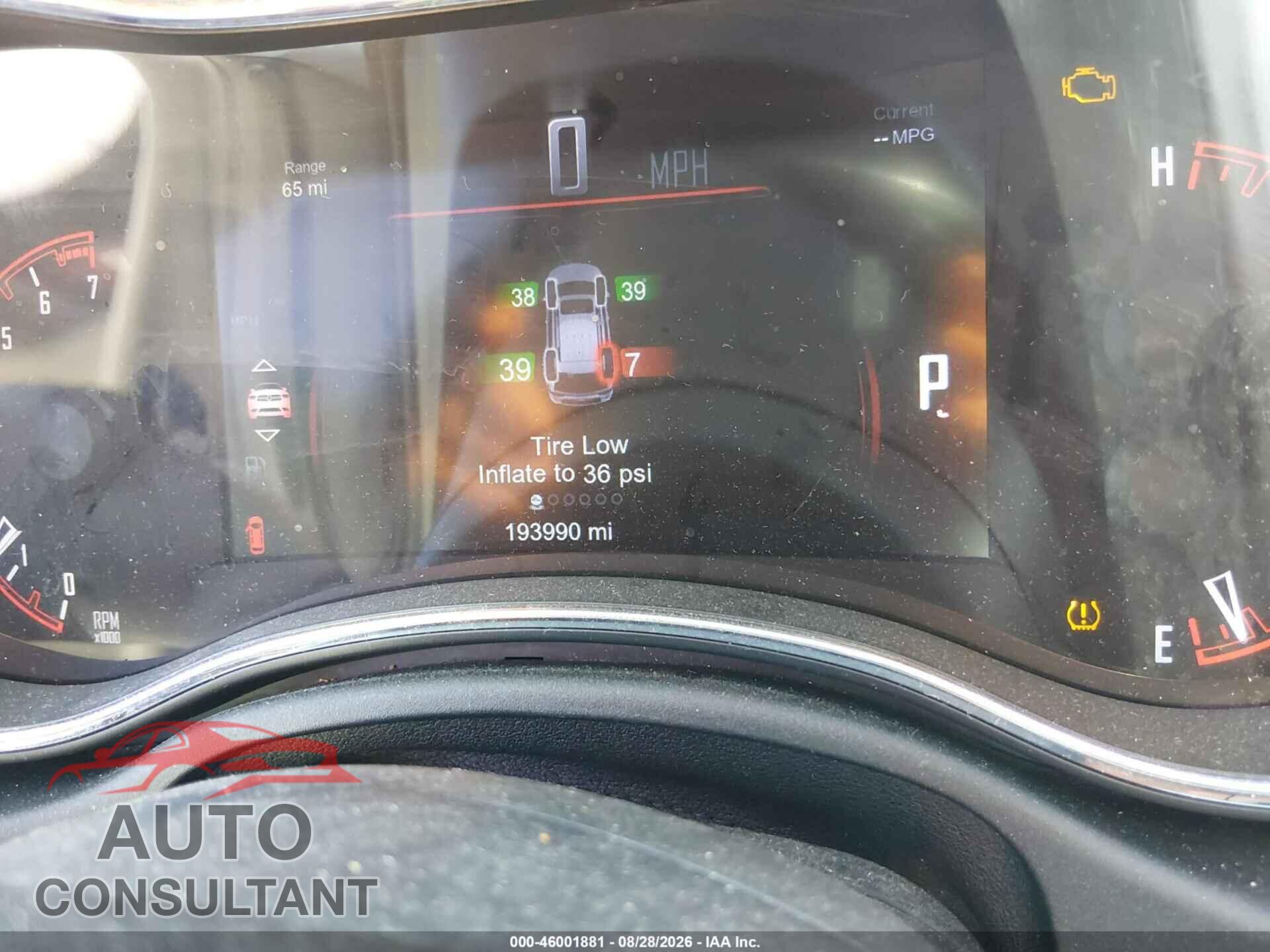DODGE DURANGO 2014 - 1C4RDJAG4EC532788