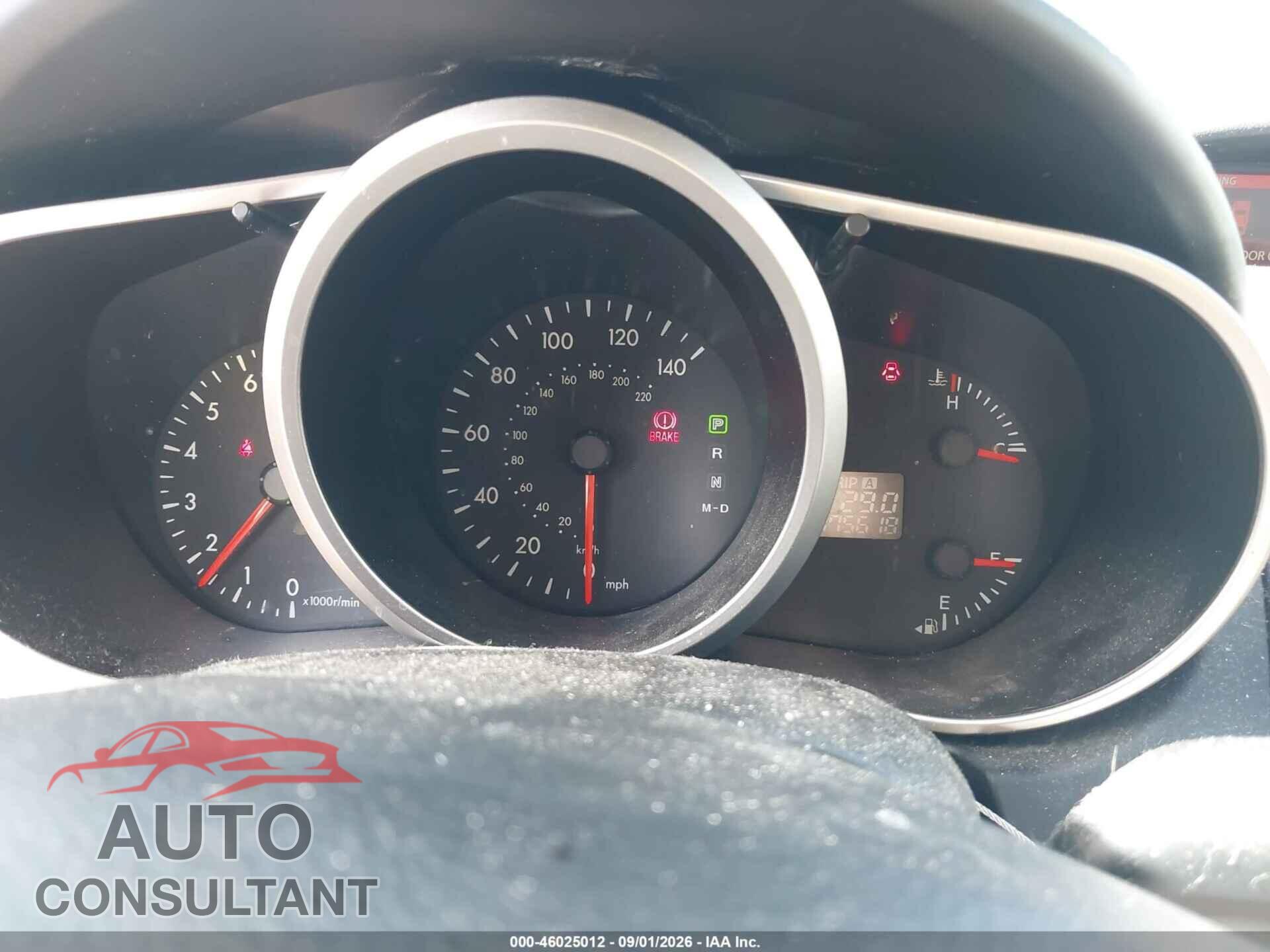 MAZDA CX-7 2010 - JM3ER2W31A0332305