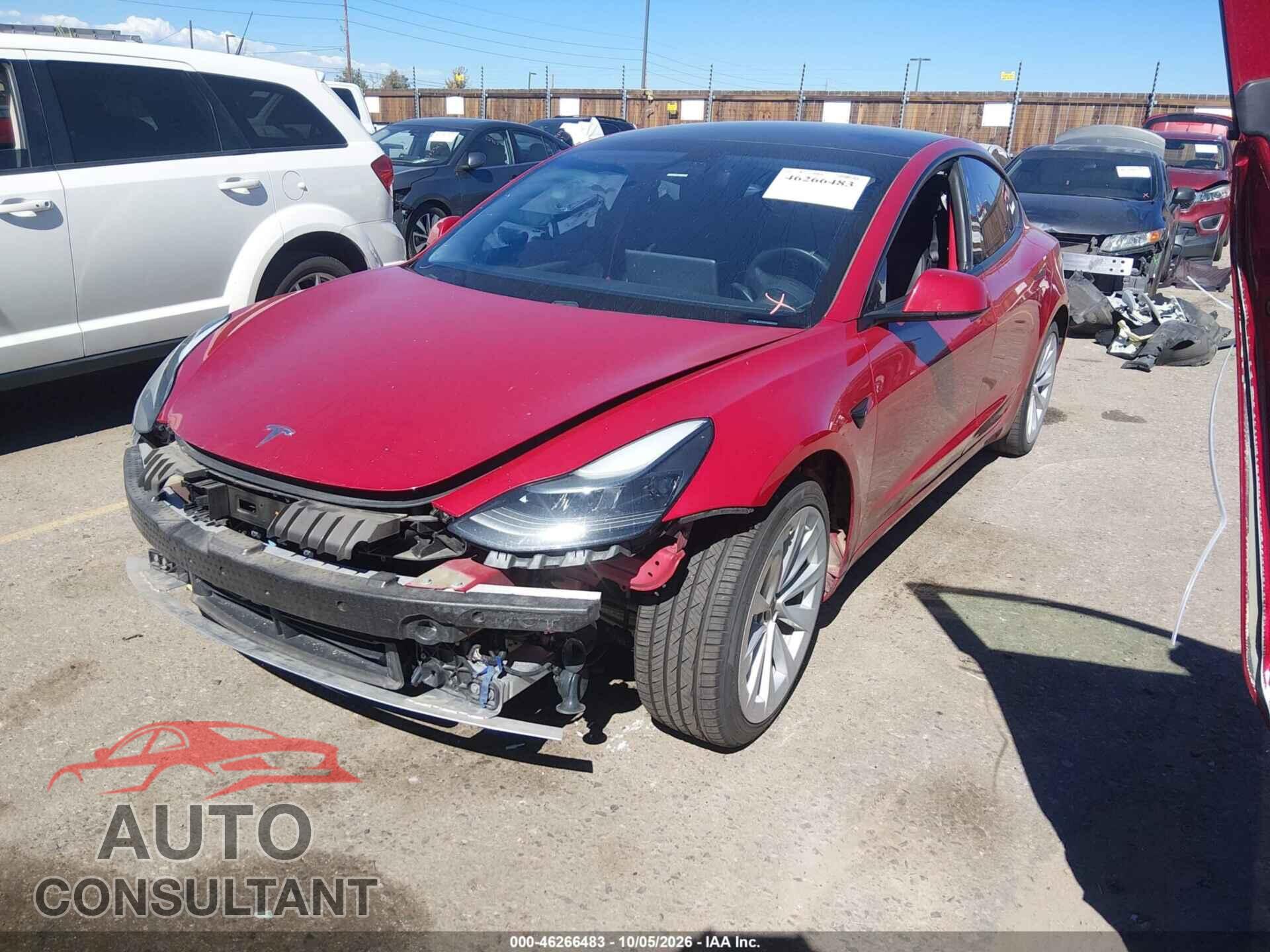 TESLA MODEL 3 2021 - 5YJ3E1EA8MF071377