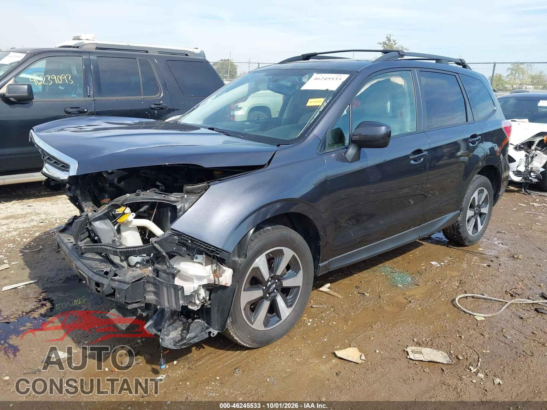 SUBARU FORESTER 2018 - JF2SJAGC9JH530905