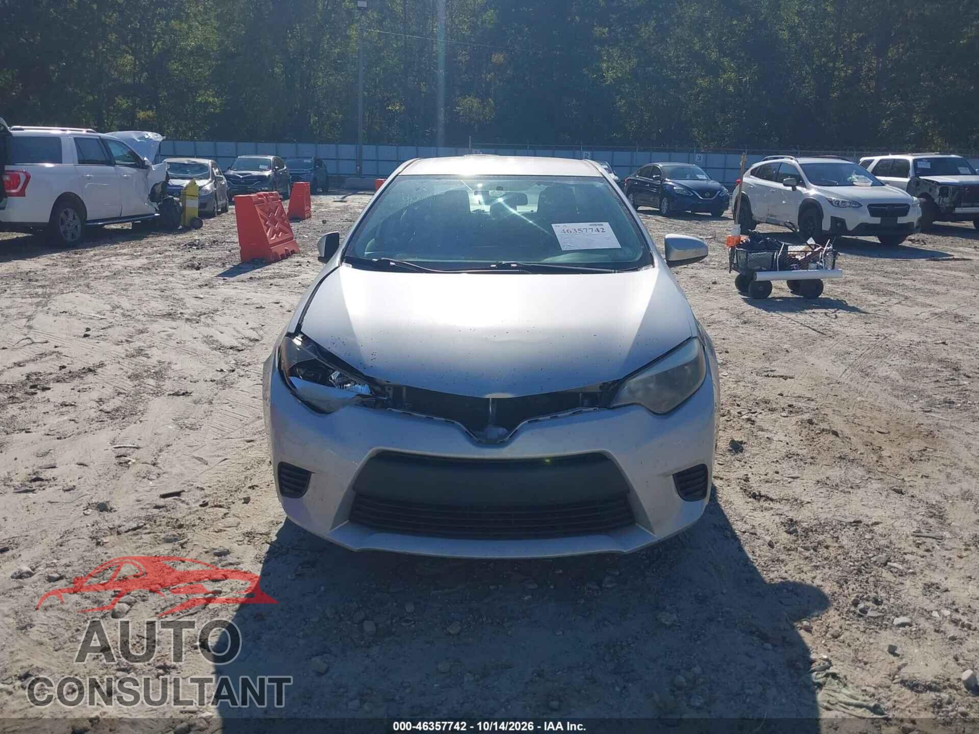 TOYOTA COROLLA 2014 - 2T1BURHE9EC004210
