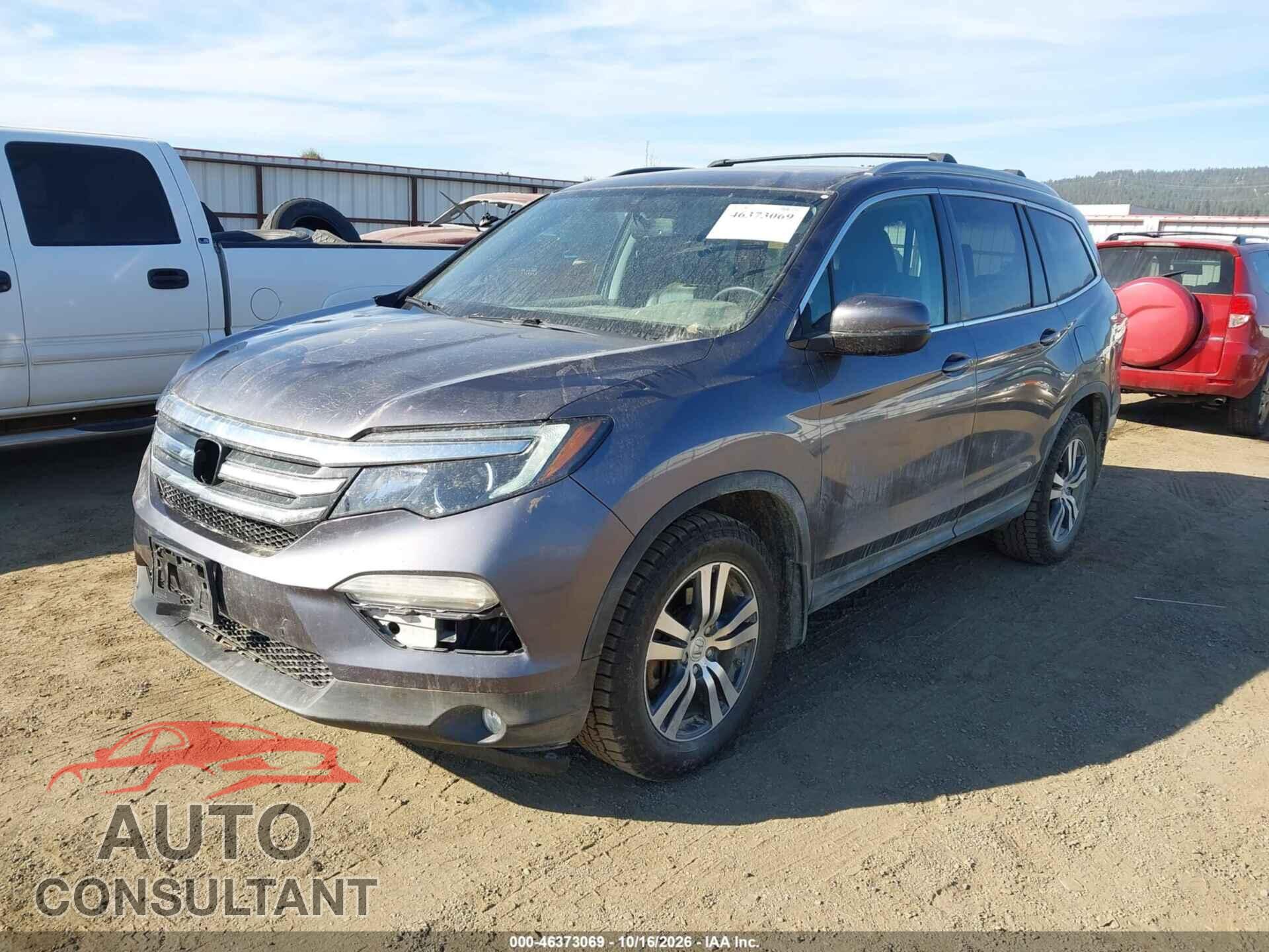 HONDA PILOT 2017 - 5FNYF6H53HB018347