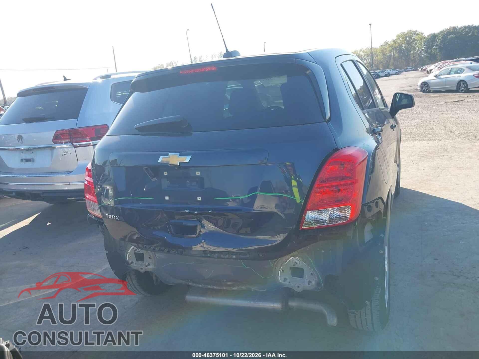 CHEVROLET TRAX 2019 - 3GNCJKSB3KL192077