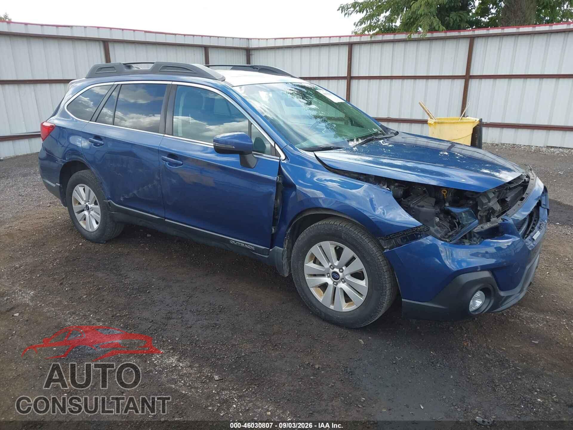 SUBARU OUTBACK 2019 - 4S4BSAHC8K3395243