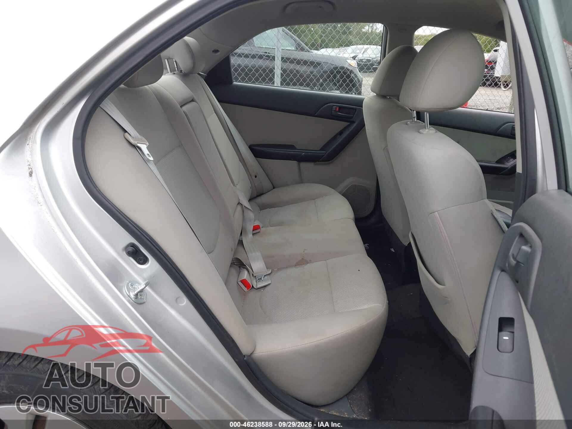 KIA FORTE 2012 - KNAFU4A23C5499502
