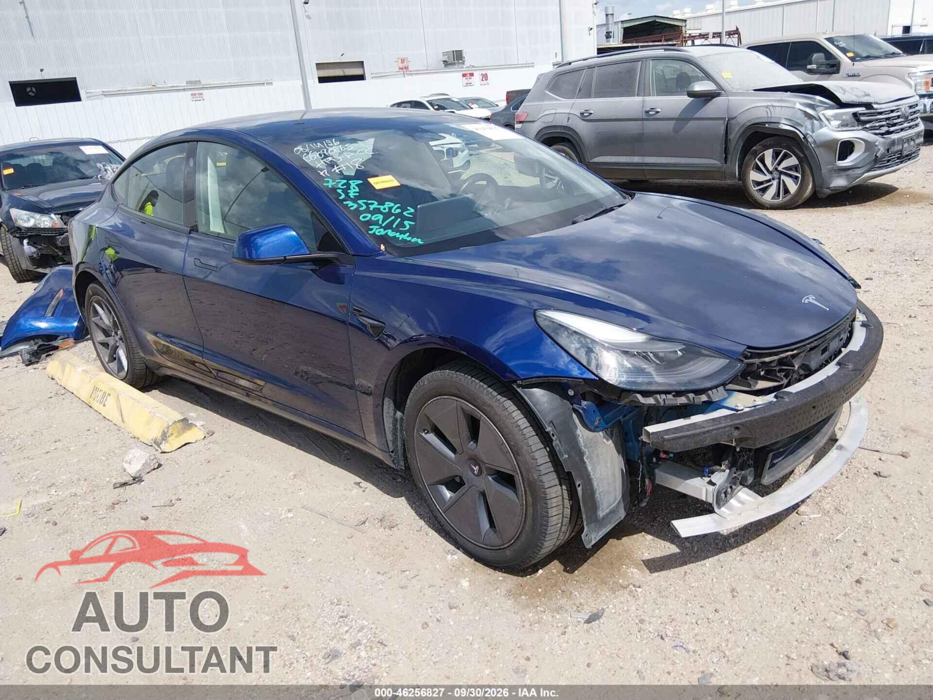 TESLA MODEL 3 2022 - 5YJ3E1EA0NF351862