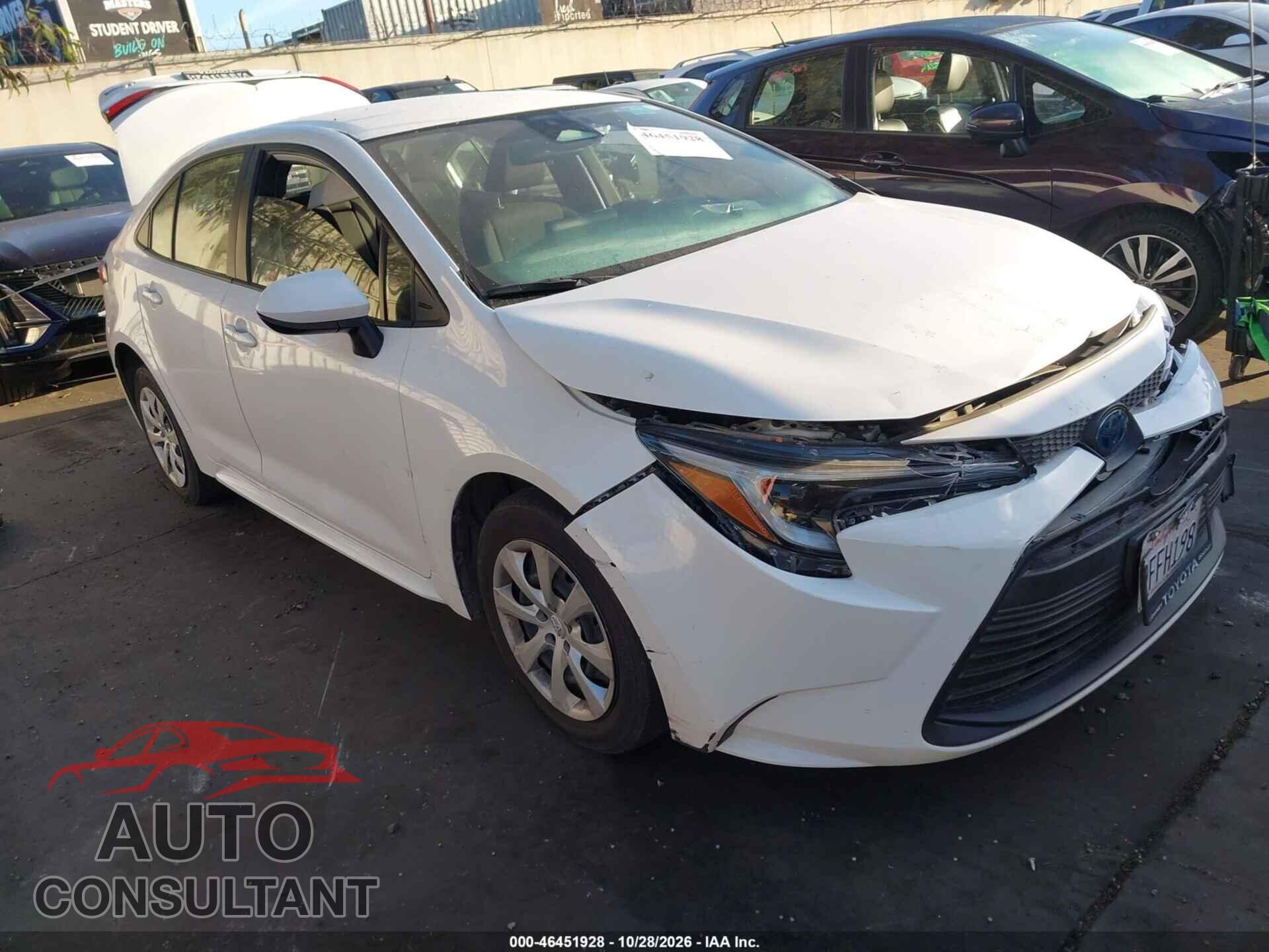 TOYOTA COROLLA 2023 - JTDBCMFEXP3013437