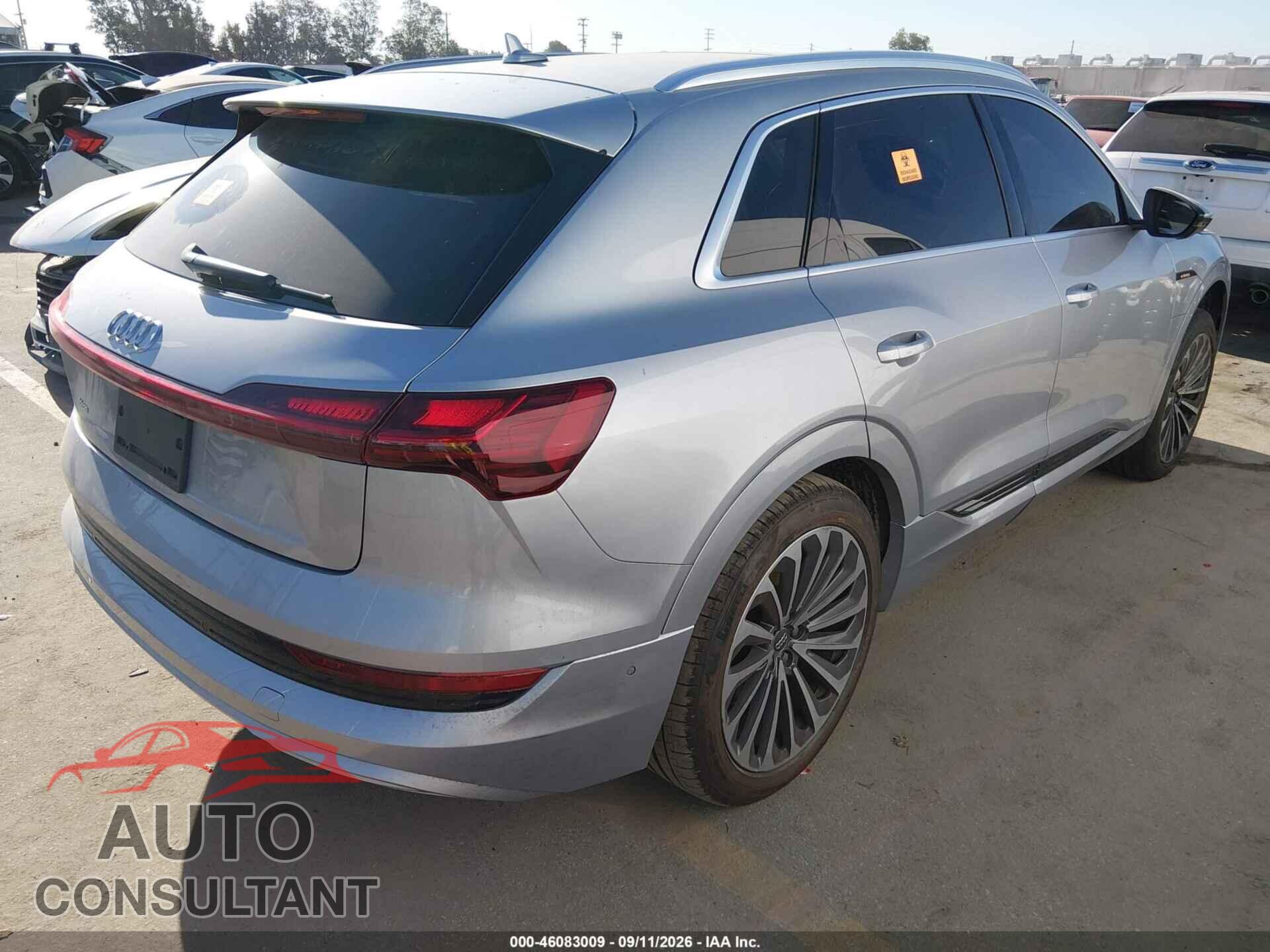 AUDI E-TRON 2019 - WA1VAAGE8KB022596