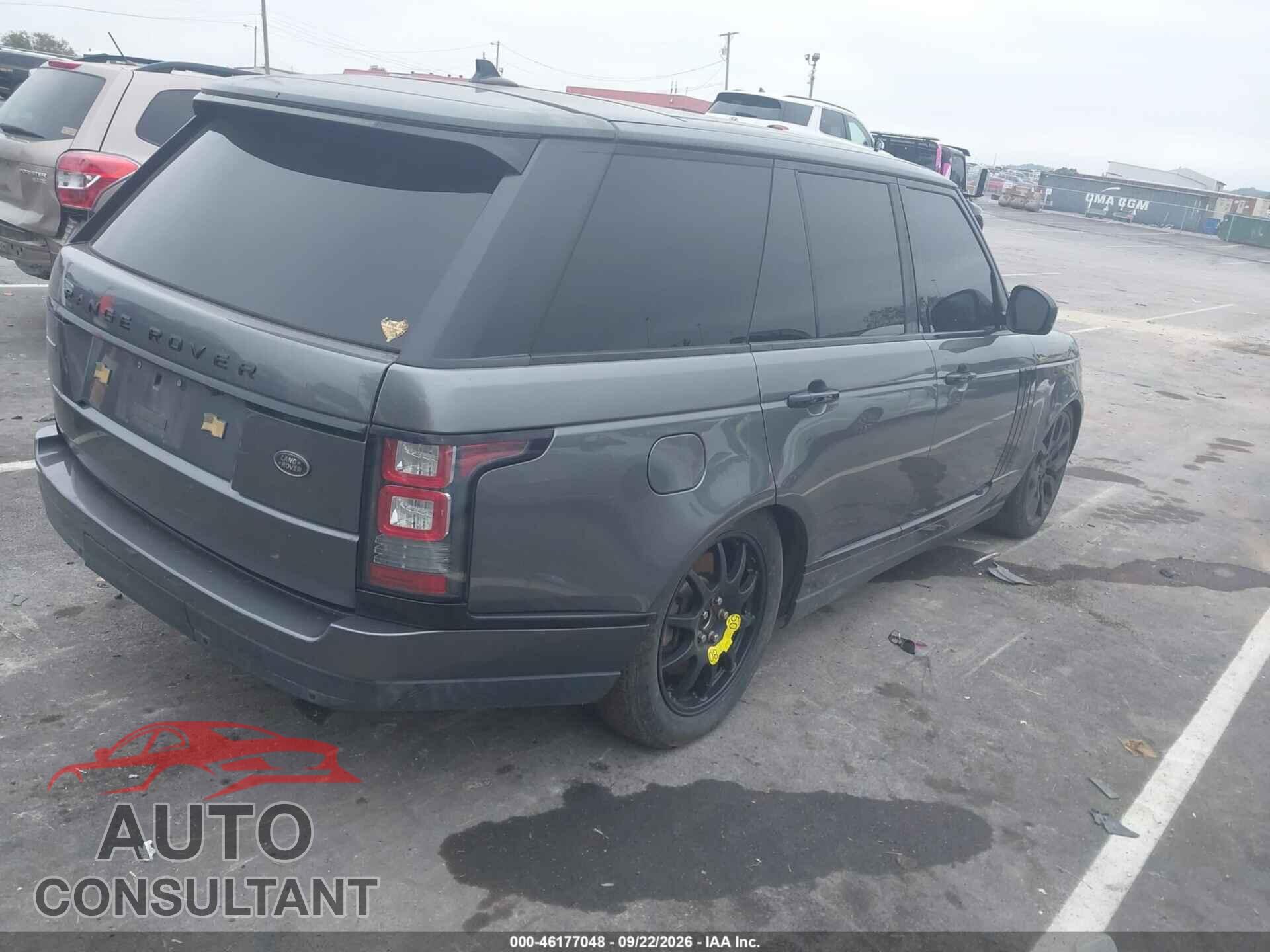 LAND ROVER RANGE ROVER 2016 - SALGS2EF9GA266762