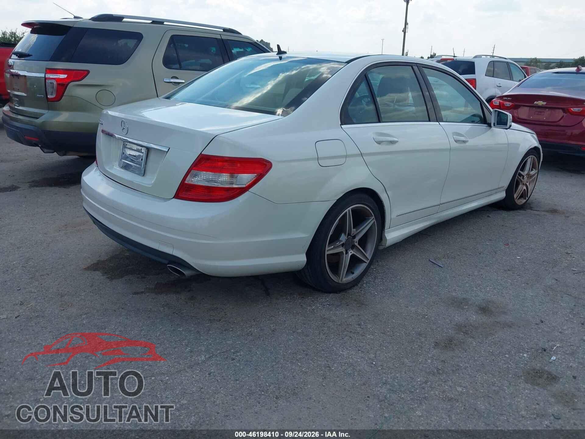 MERCEDES-BENZ C-CLASS 2011 - WDDGF5EB2BF633254