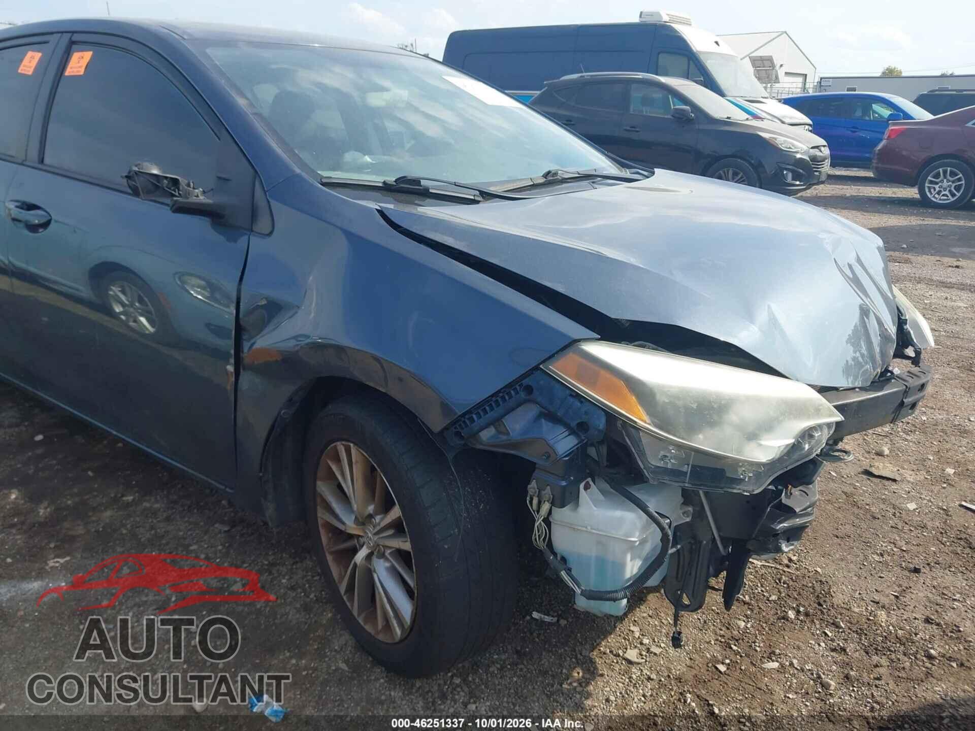 TOYOTA COROLLA 2015 - 2T1BURHE4FC306277