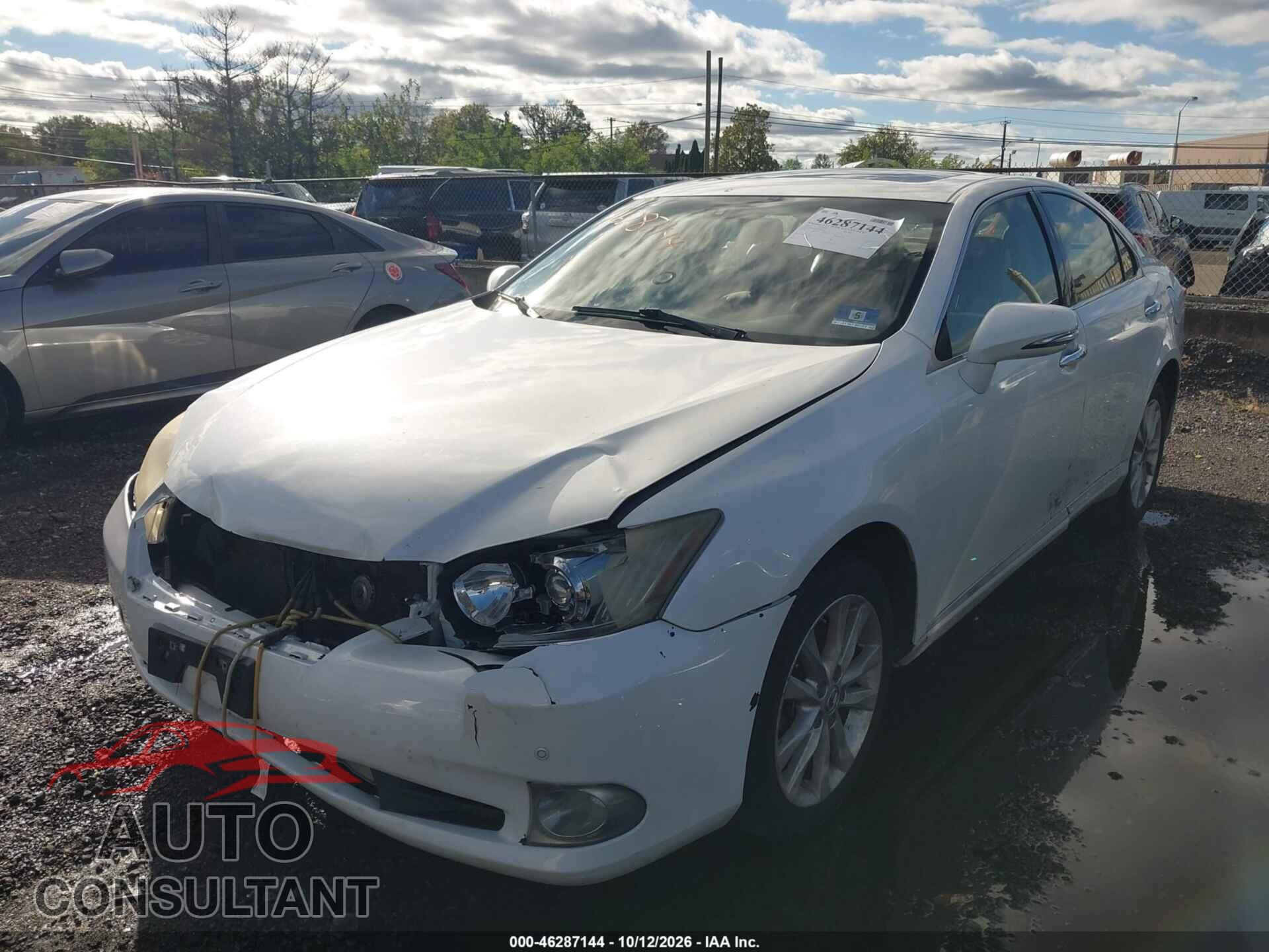 LEXUS ES 350 2012 - JTHBK1EG7C2501232