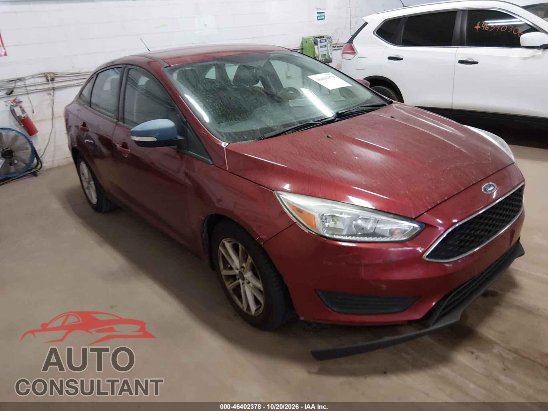 FORD FOCUS 2017 - 1FADP3F29HL318500