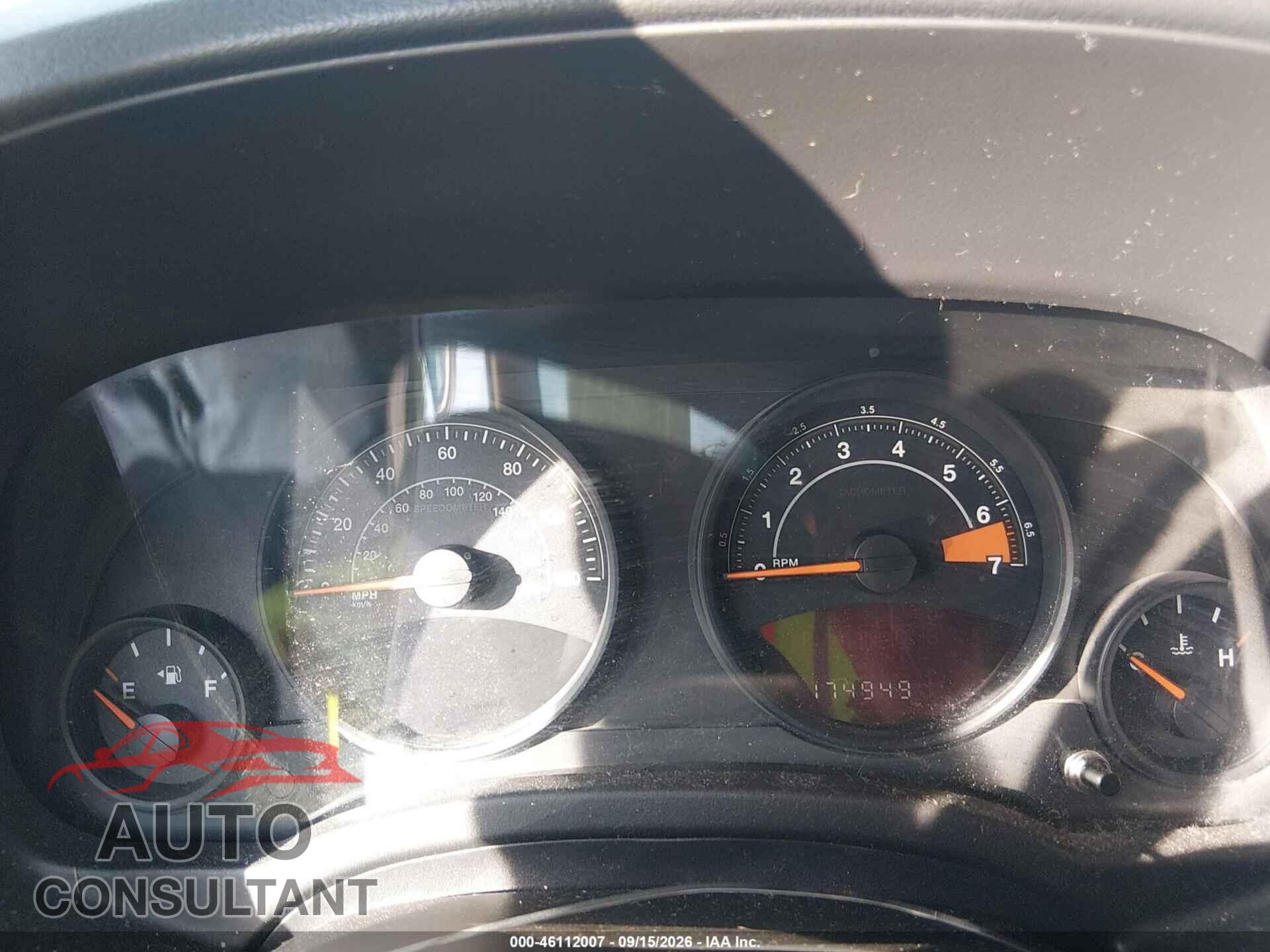 JEEP COMPASS 2016 - 1C4NJCBA2GD710062