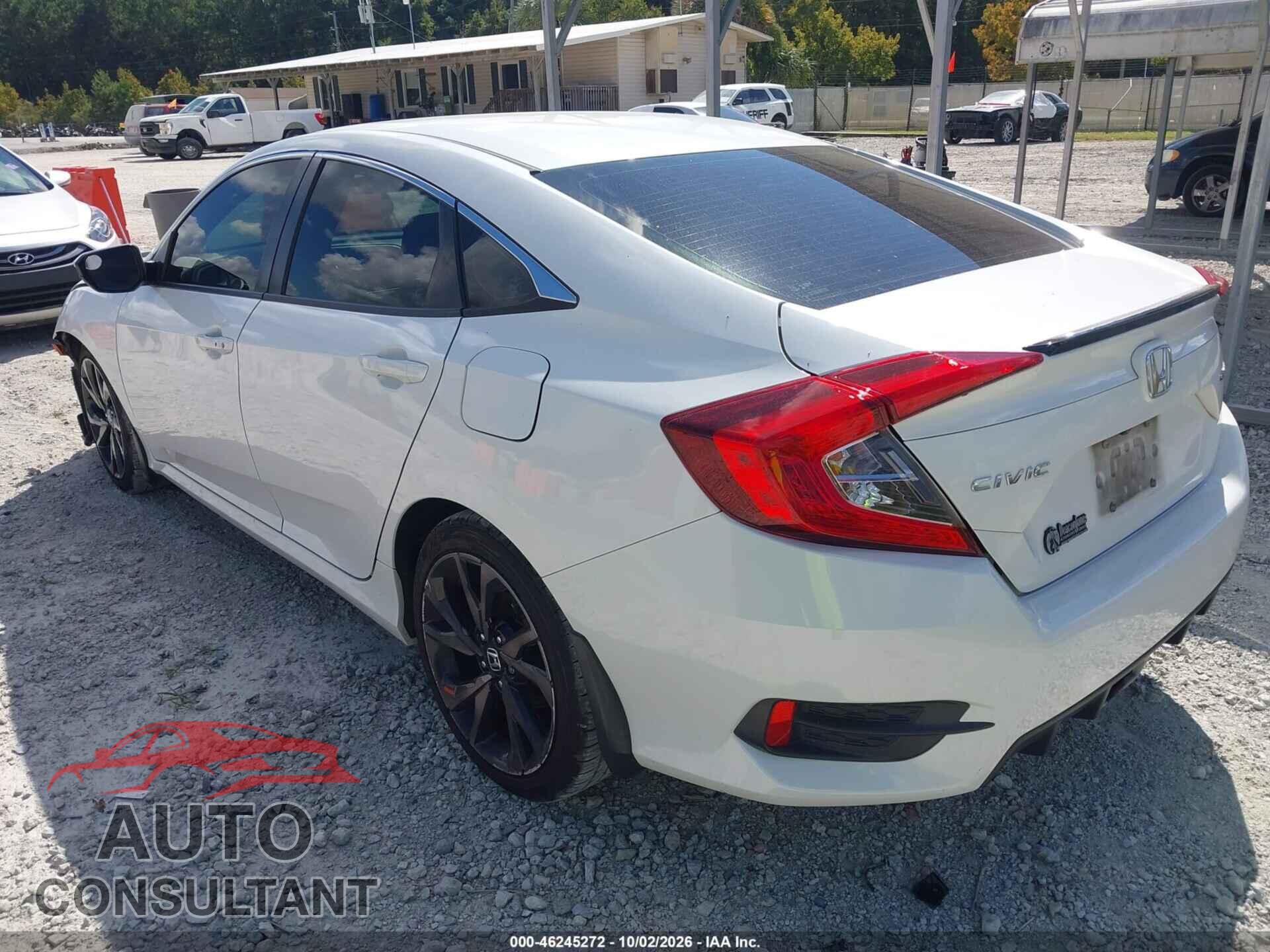 HONDA CIVIC 2019 - 2HGFC2F86KH506233