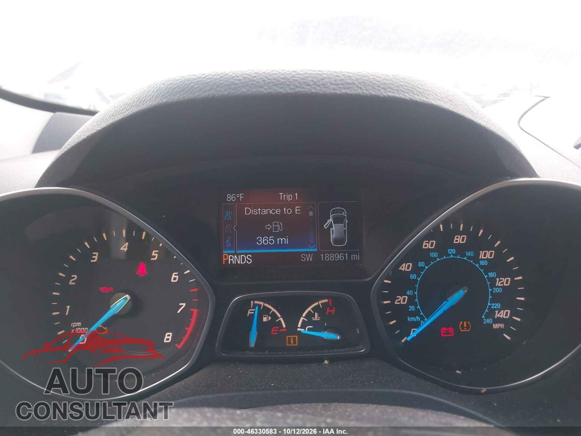 FORD ESCAPE 2014 - 1FMCU0GX4EUE27357
