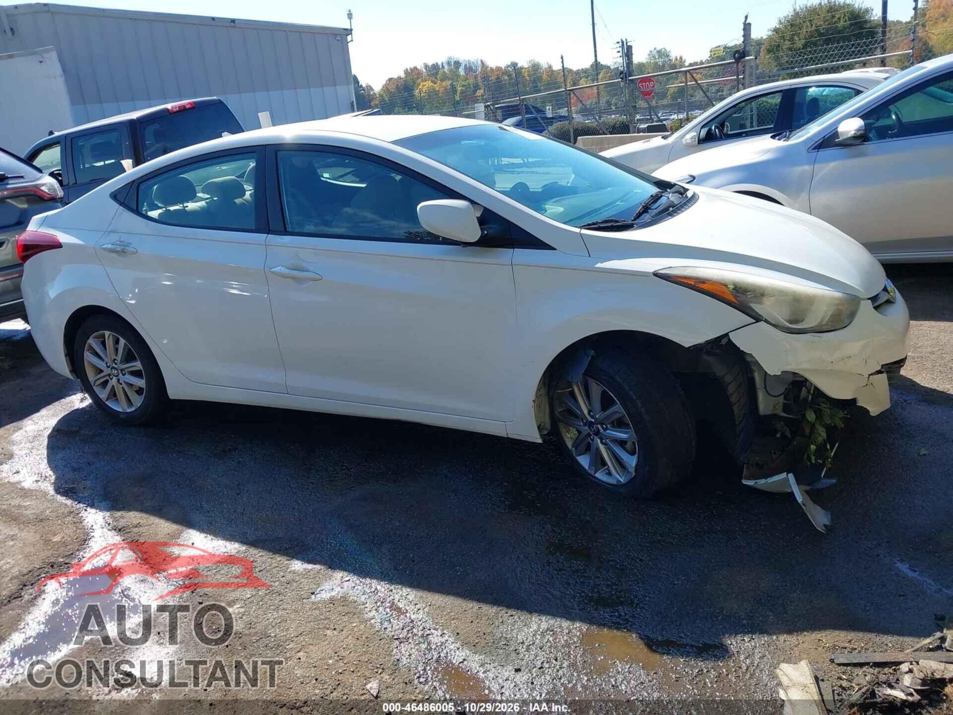 HYUNDAI ELANTRA 2014 - 5NPDH4AE7EH465963
