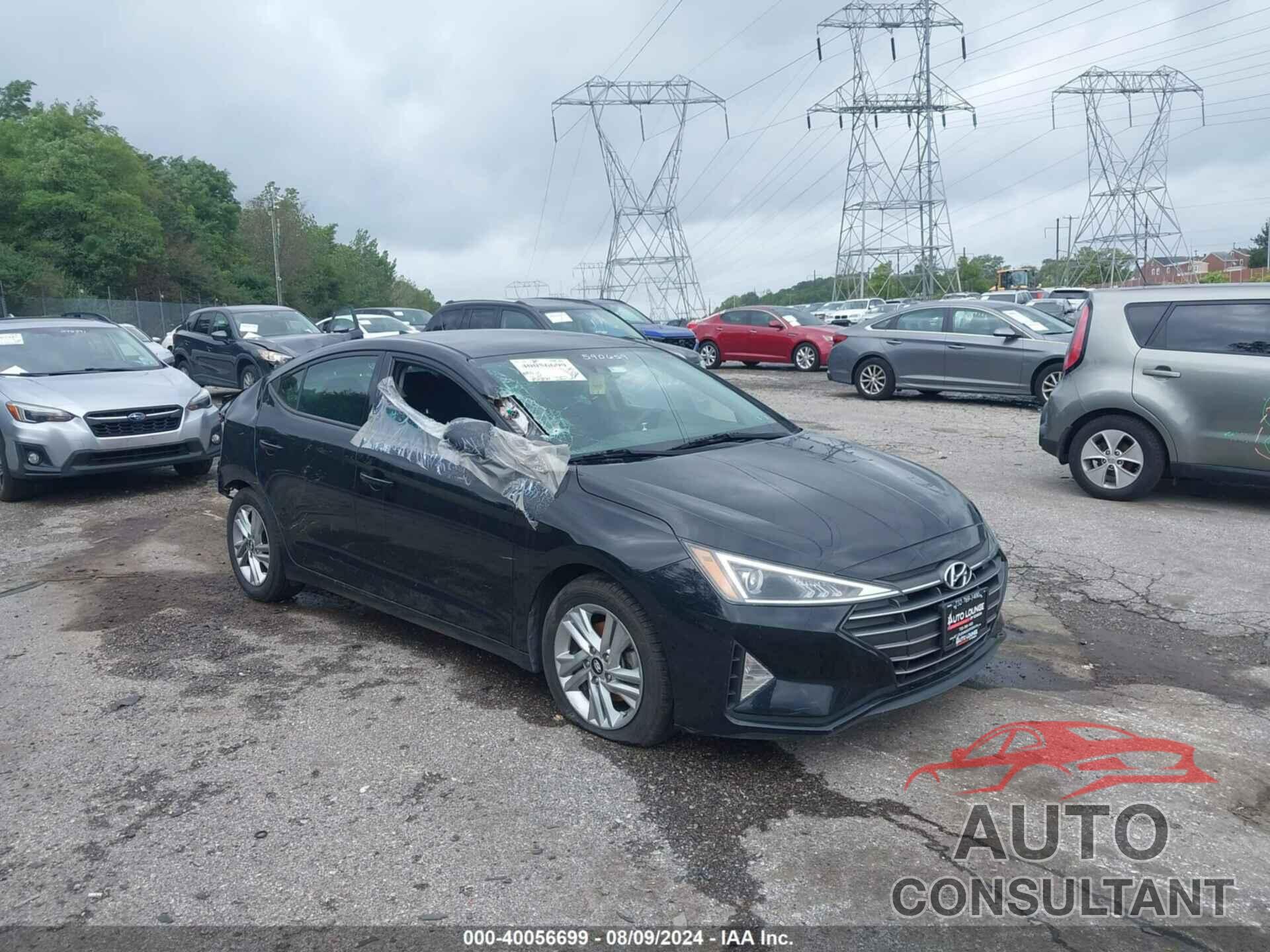 HYUNDAI ELANTRA 2020 - 5NPD84LF0LH590659