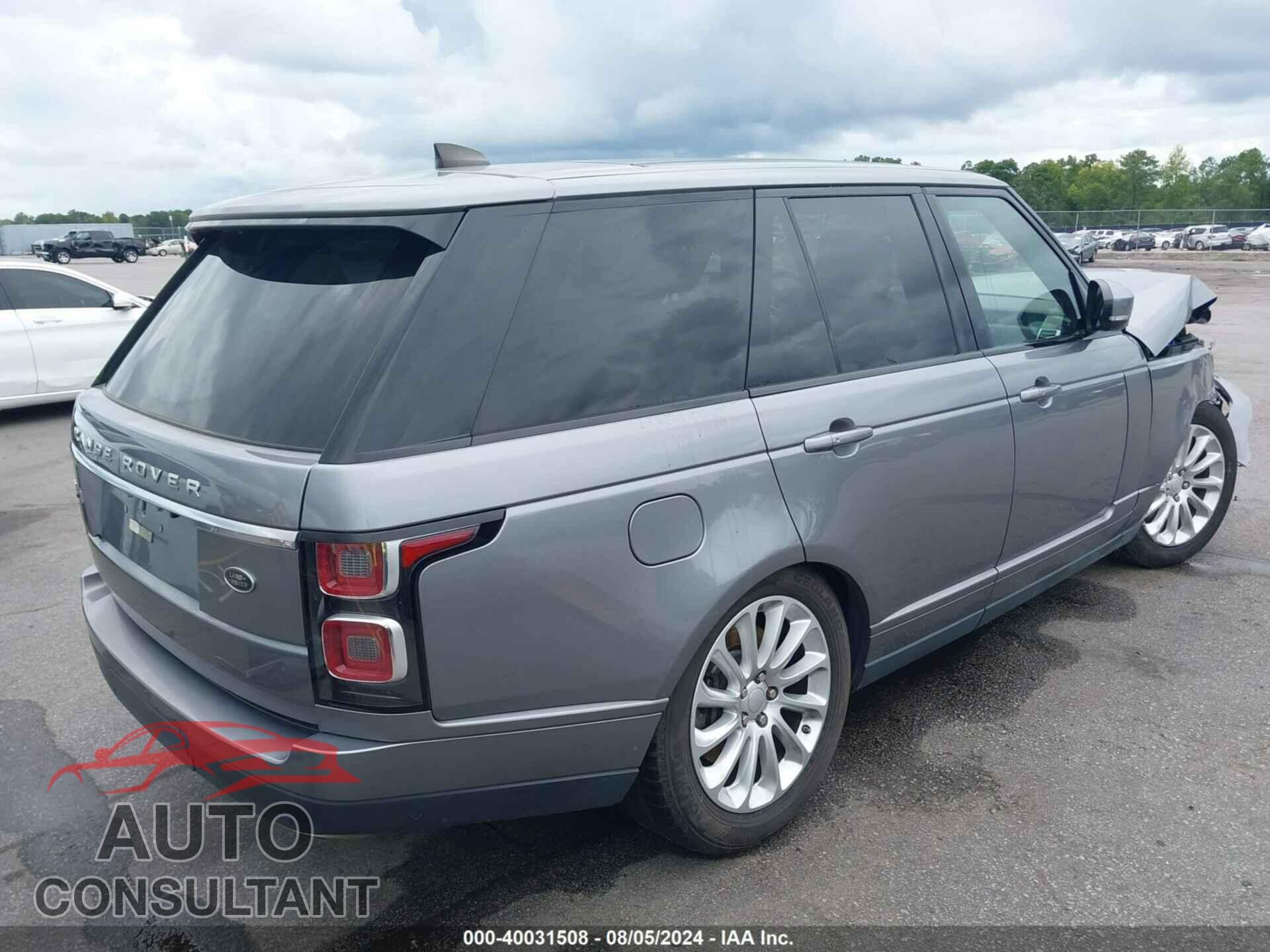 LAND ROVER RANGE ROVER 2020 - SALGS2RU2LA586881