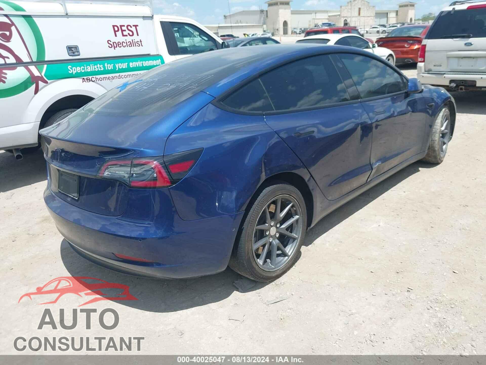 TESLA MODEL 3 2022 - 5YJ3E1EA1NF190597