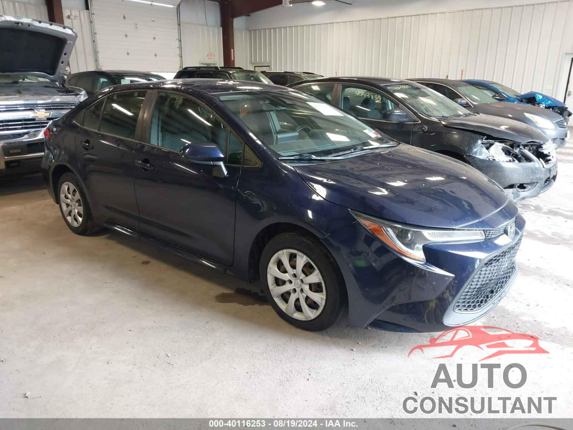 TOYOTA COROLLA 2020 - JTDEPRAE5LJ038306