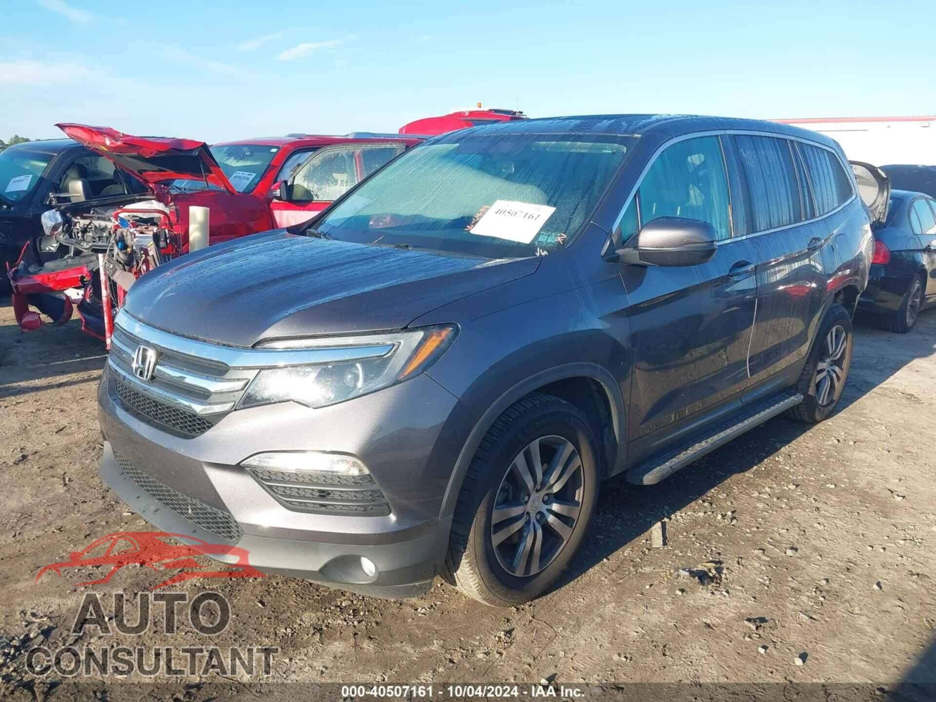 HONDA PILOT 2017 - 5FNYF6H57HB100551