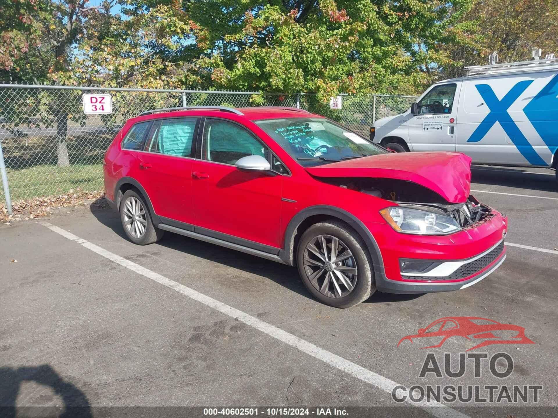VOLKSWAGEN GOLF ALLTRACK 2017 - 3VWM17AU7HM544168