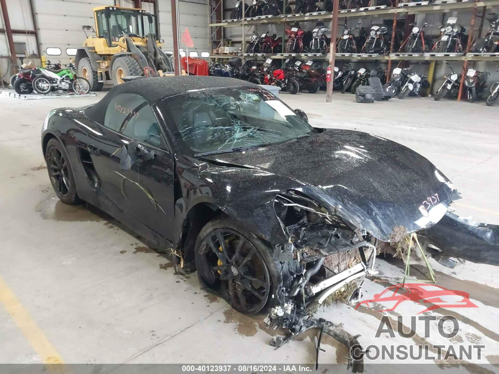 PORSCHE BOXSTER 2016 - WP0CA2A87GS120418