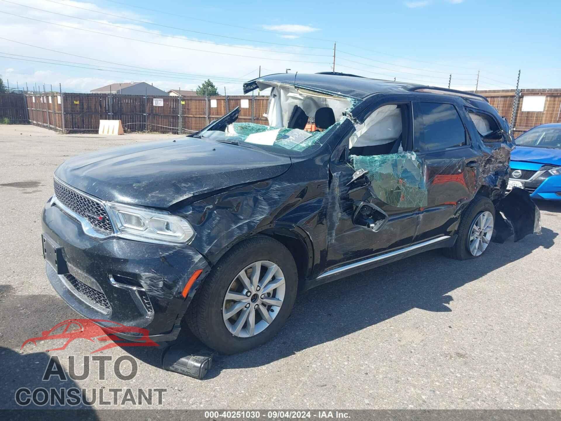 DODGE DURANGO 2022 - 1C4RDJAG7NC137844