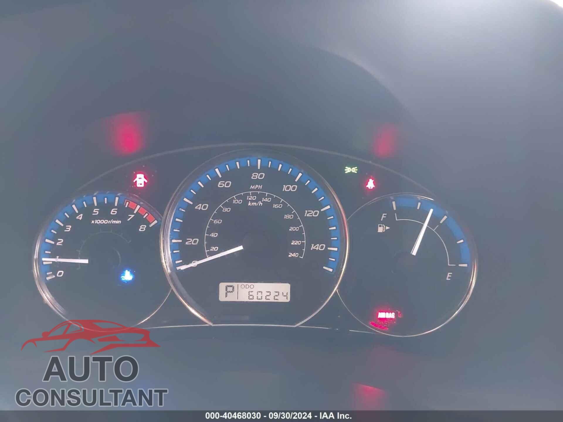 SUBARU FORESTER 2013 - JF2SHBAC5DH430184