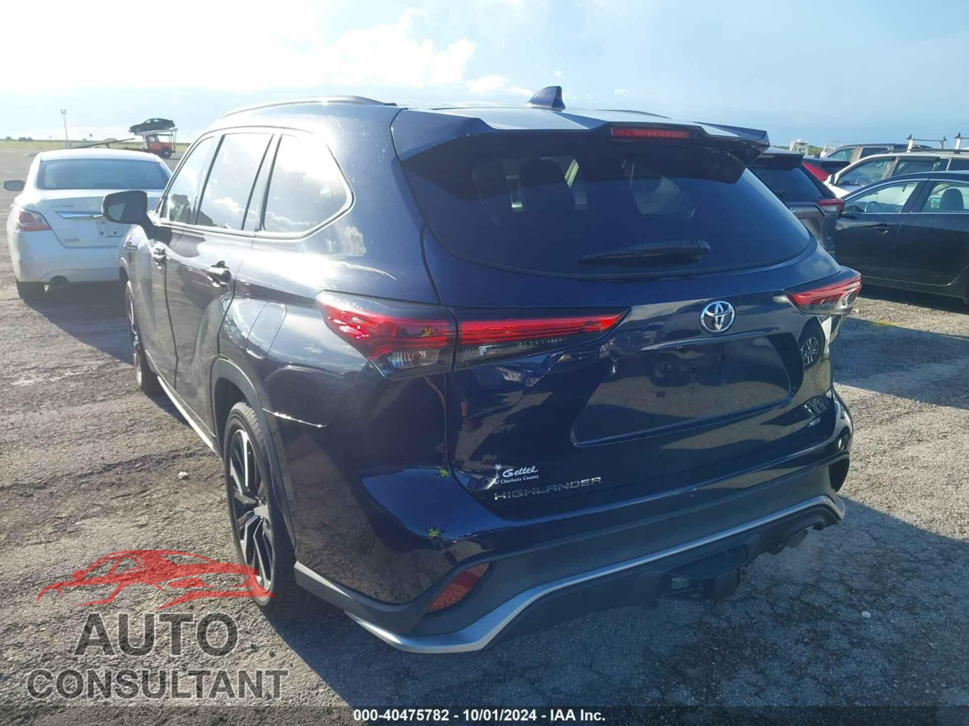 TOYOTA HIGHLANDER 2021 - 5TDLZRAH4MS031623