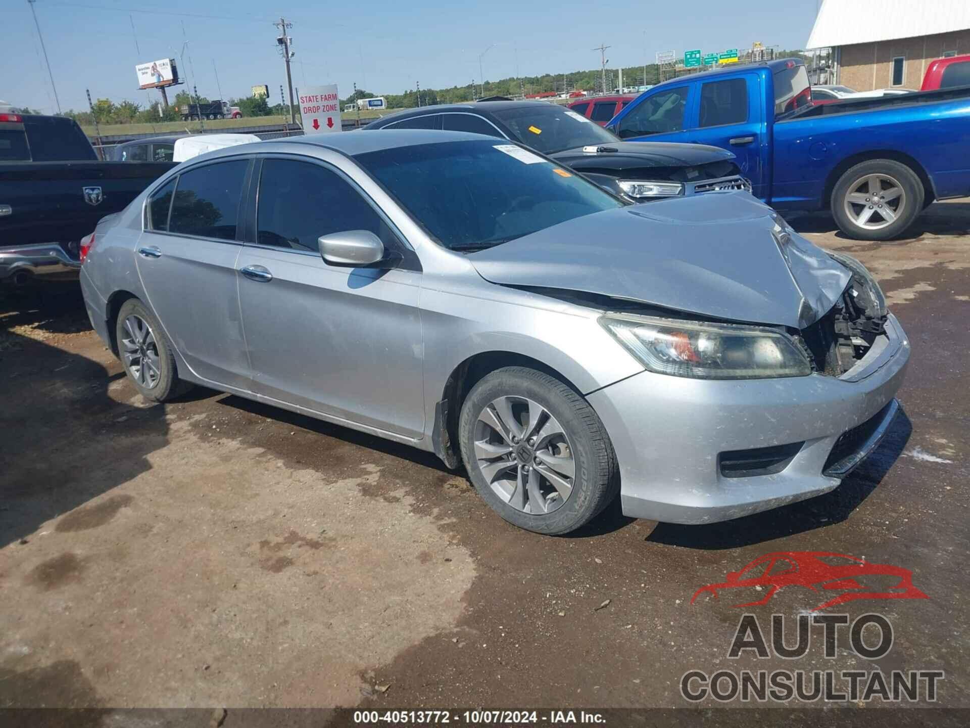 HONDA ACCORD 2015 - 1HGCR2F39FA075574