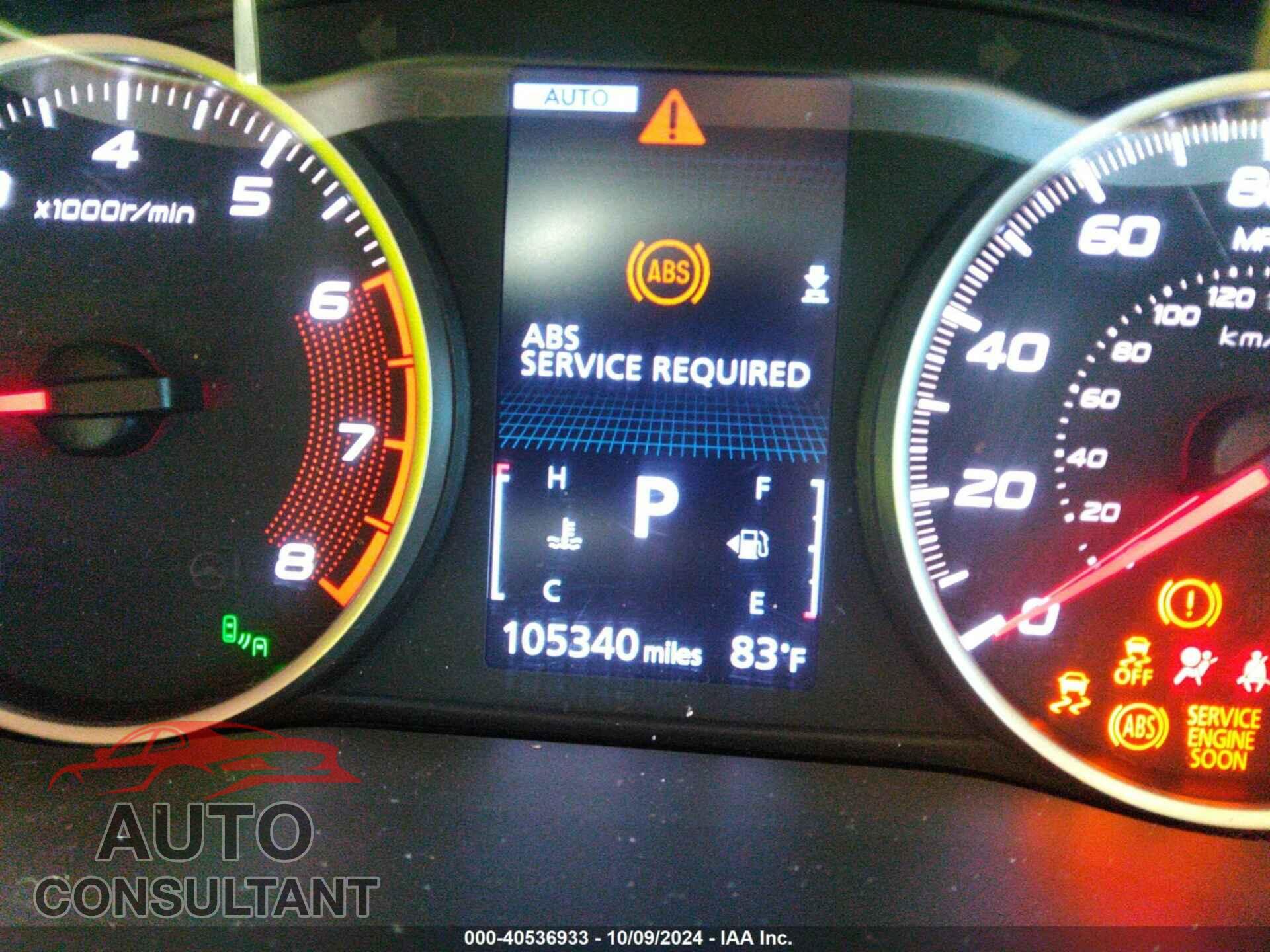 MITSUBISHI ECLIPSE CROSS 2019 - JA4AT5AA6KZ016356